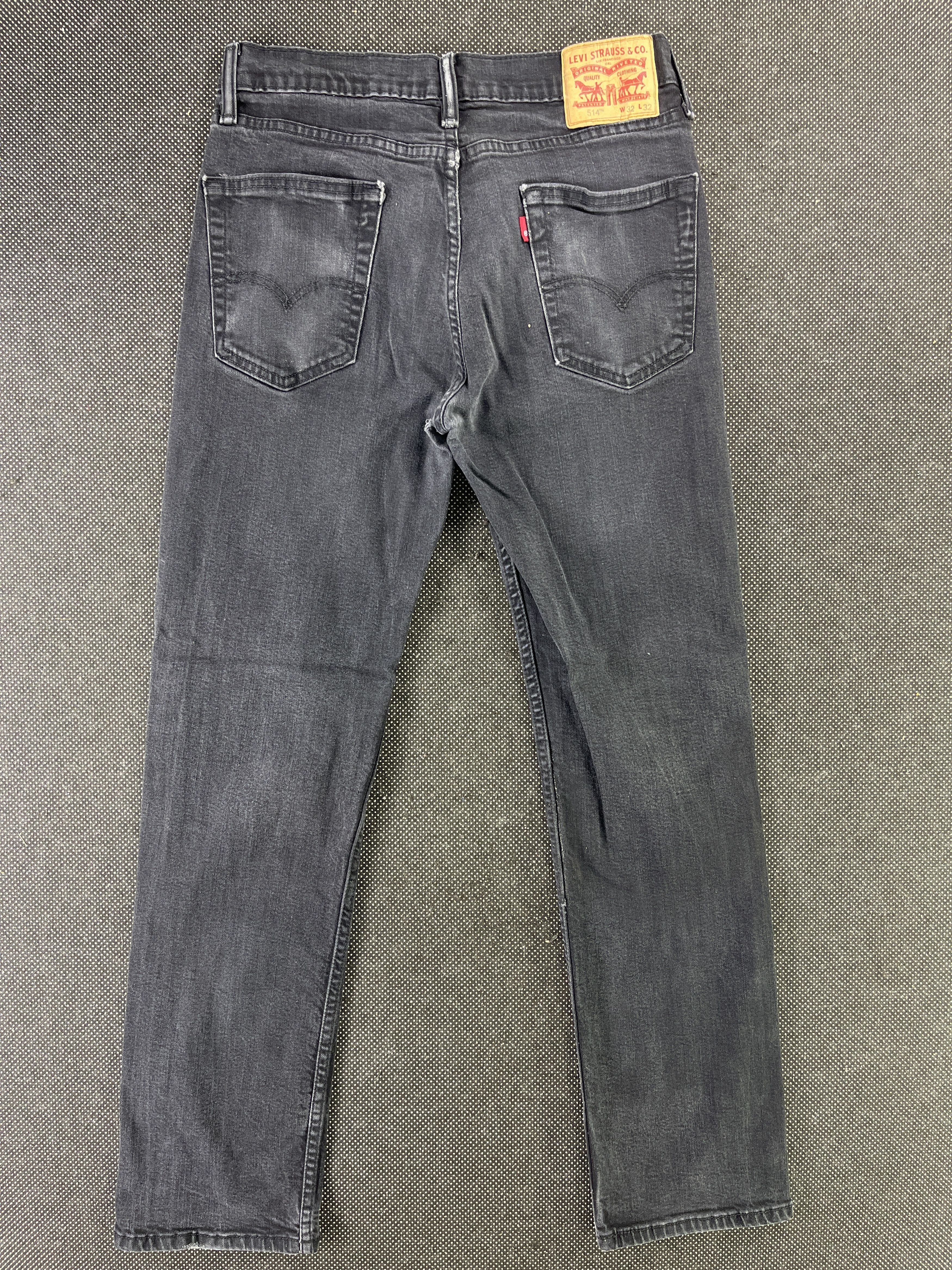 Levi's × Vintage Vintage Levis 514 Slim Fit Black Jeans - J088 Size US 30 / EU 46 - 2 Thumbnail
