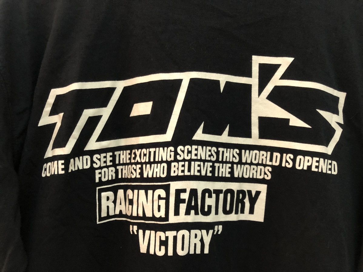 Sports Specialties × Vintage 🔥 TOM’S VICTORY RACING FACTORY RARE EMBROIDERED LOGO TEE Size US XL / EU 56 / 4 - 8 Thumbnail
