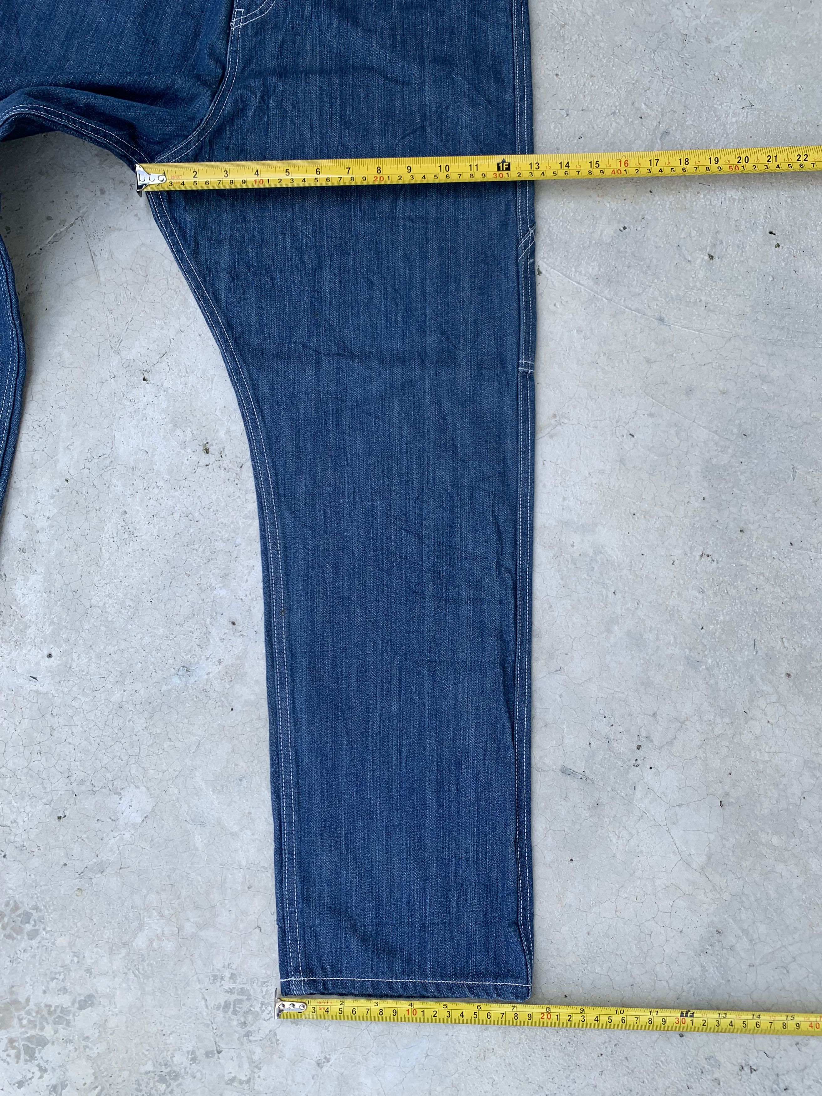HARE Vintage Hare Drop Crotch Carpenter Denim Sarouel Pants Size US 31 - 7 Thumbnail