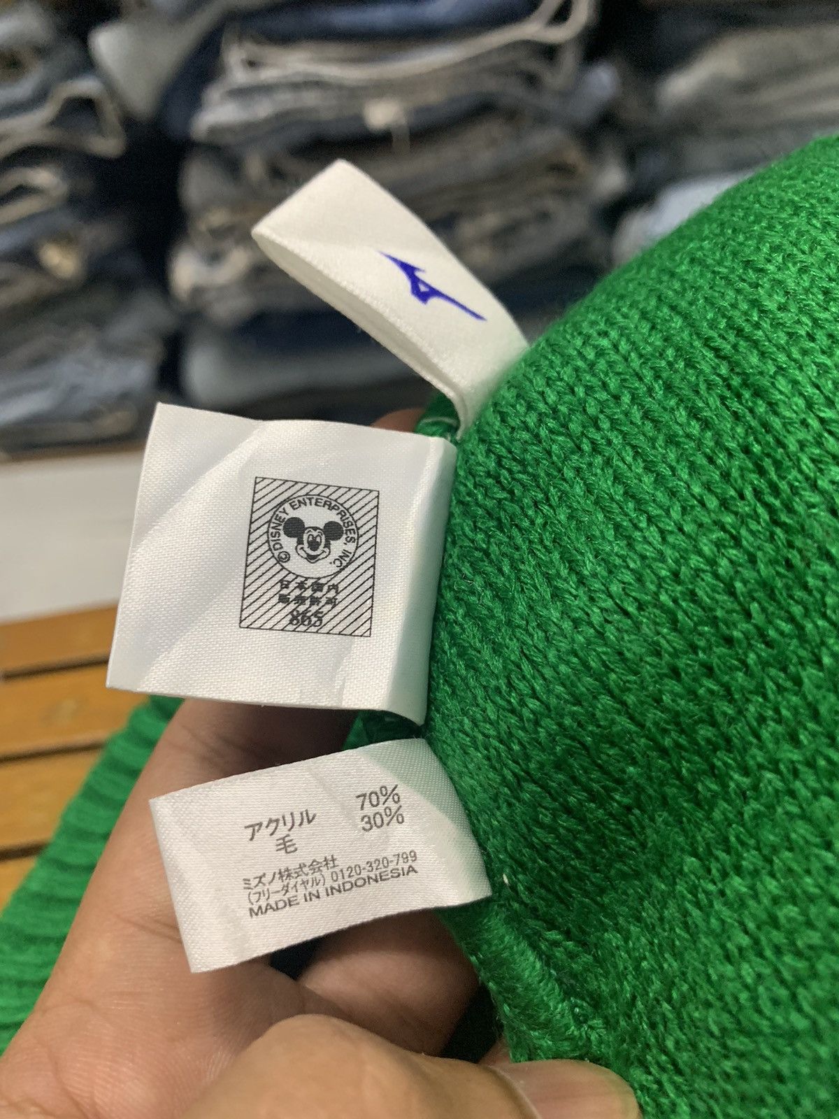 Mizuno Vintage Disney Mizuno Sportwear Beanie Hat Size ONE SIZE - 10 Thumbnail