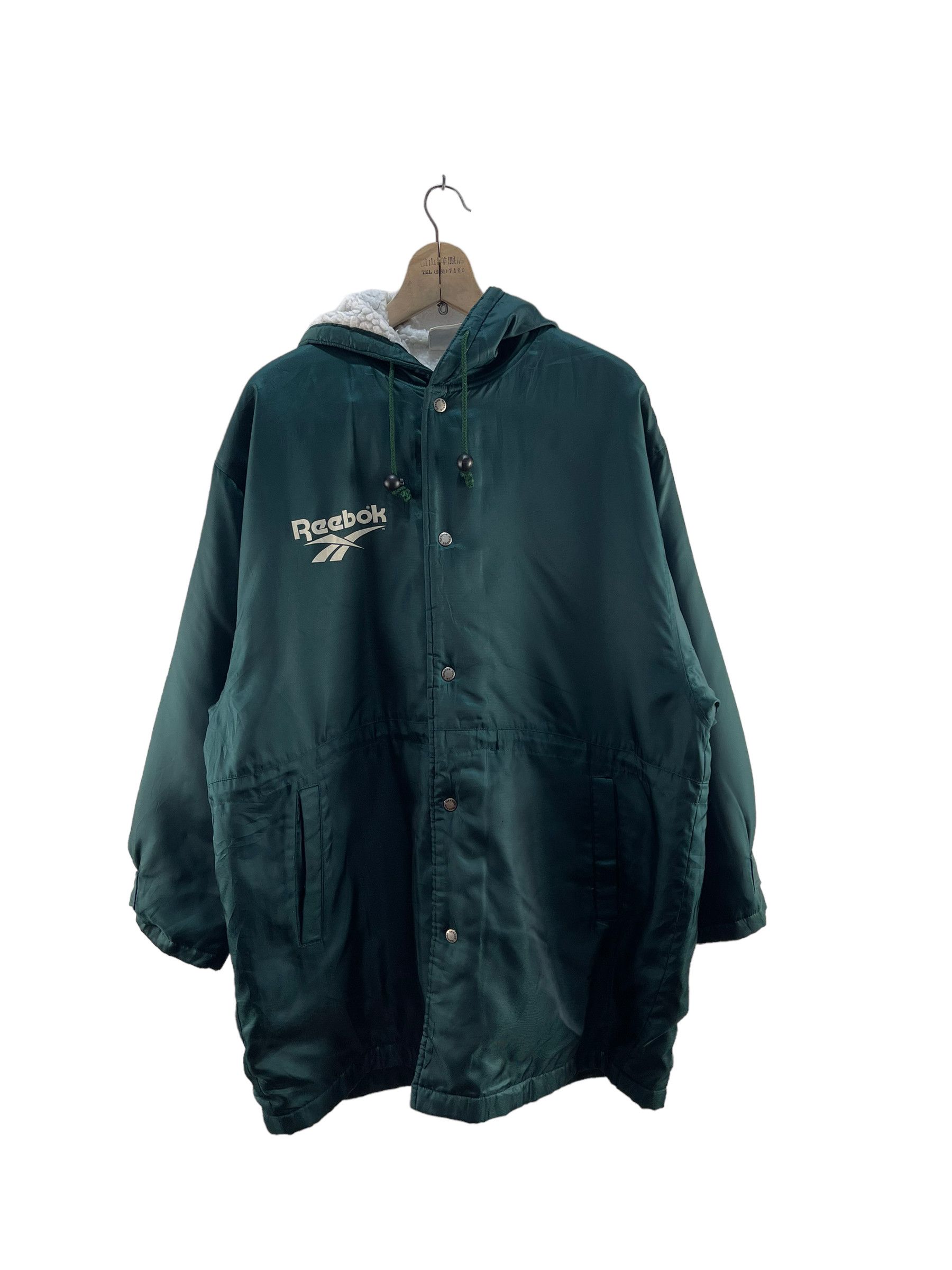 Reebok Vintage Reebok Parka Jacket Size US L / EU 52-54 / 3 - 2 Thumbnail
