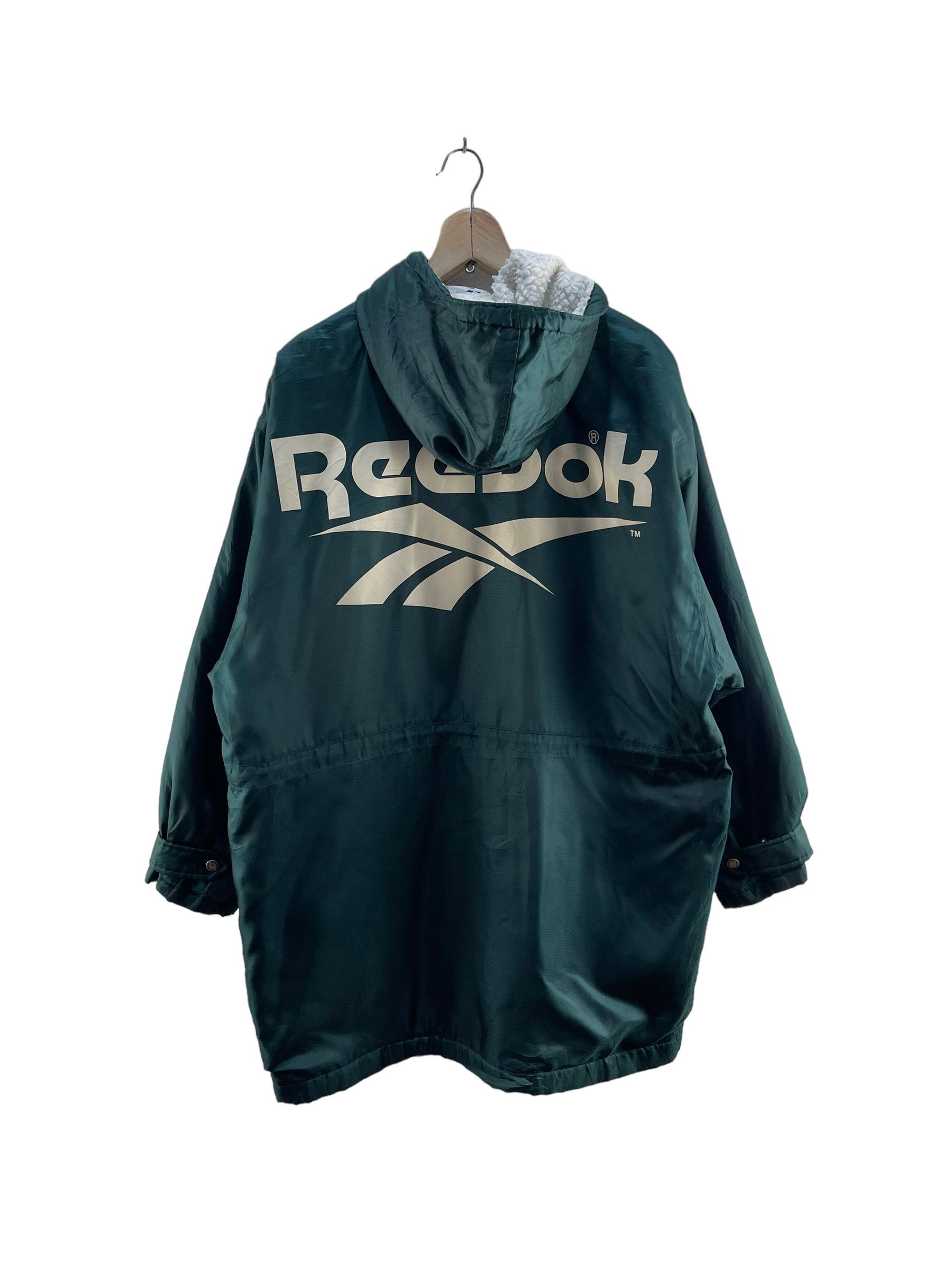 Reebok Vintage Reebok Parka Jacket Size US L / EU 52-54 / 3 - 1 Thumbnail