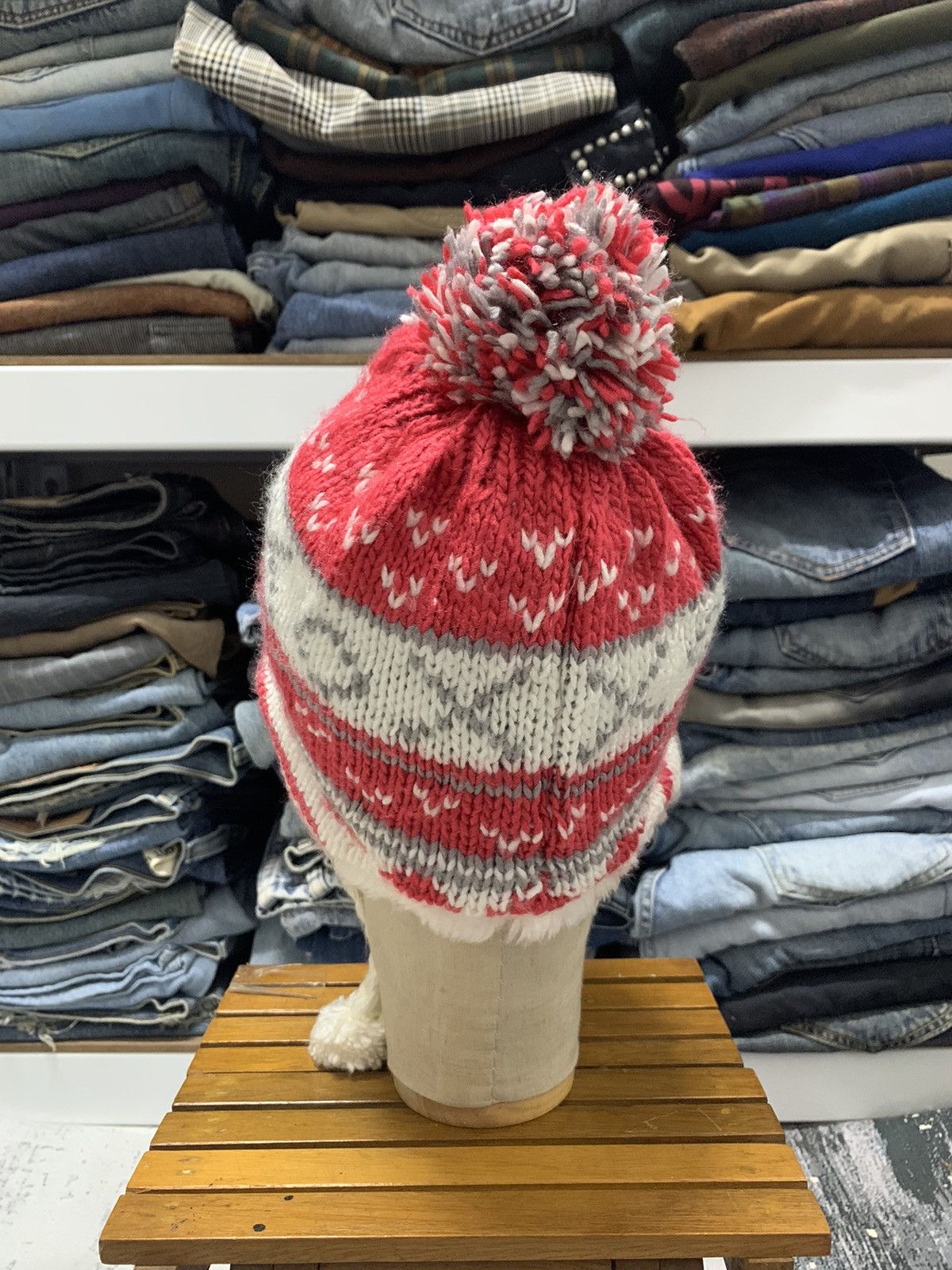 14th Addiction Japanese brand XOXO Knit Beanie Hat Kurt Cobain Style Size ONE SIZE - 3 Thumbnail