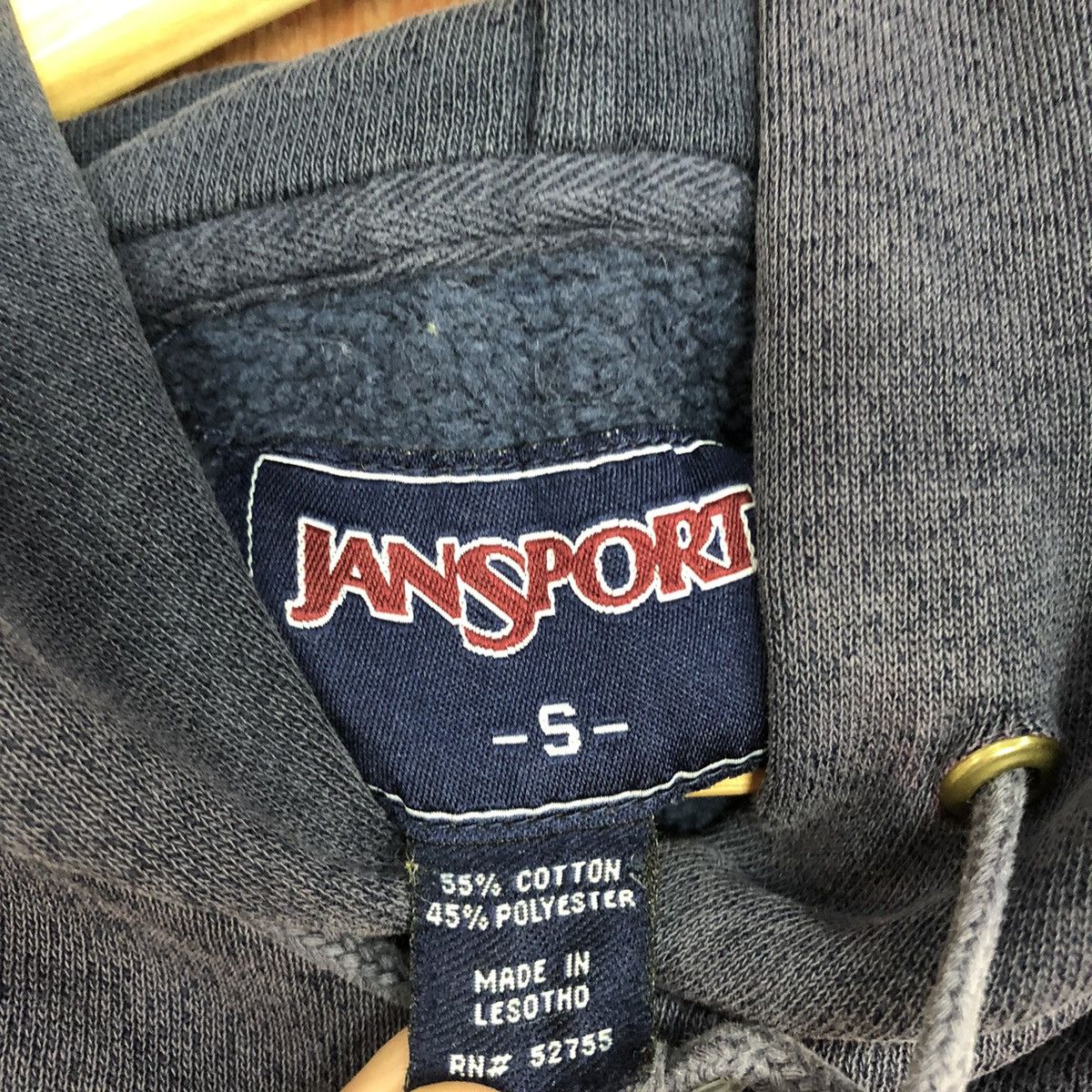 Jansport DLL Richmond 1830 jansport Blue Hoodies faded #1735 Size US S / EU 44-46 / 1 - 12 Thumbnail