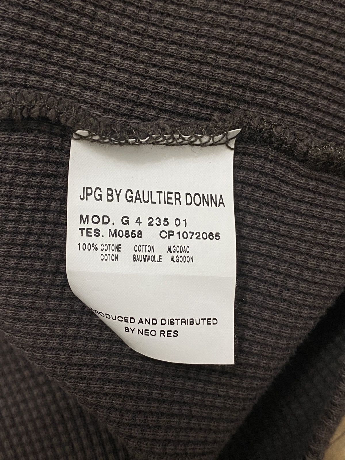 Jean Paul Gaultier JPG Men’s Knit Sweater Size US S / EU 44-46 / 1 - 8 Thumbnail
