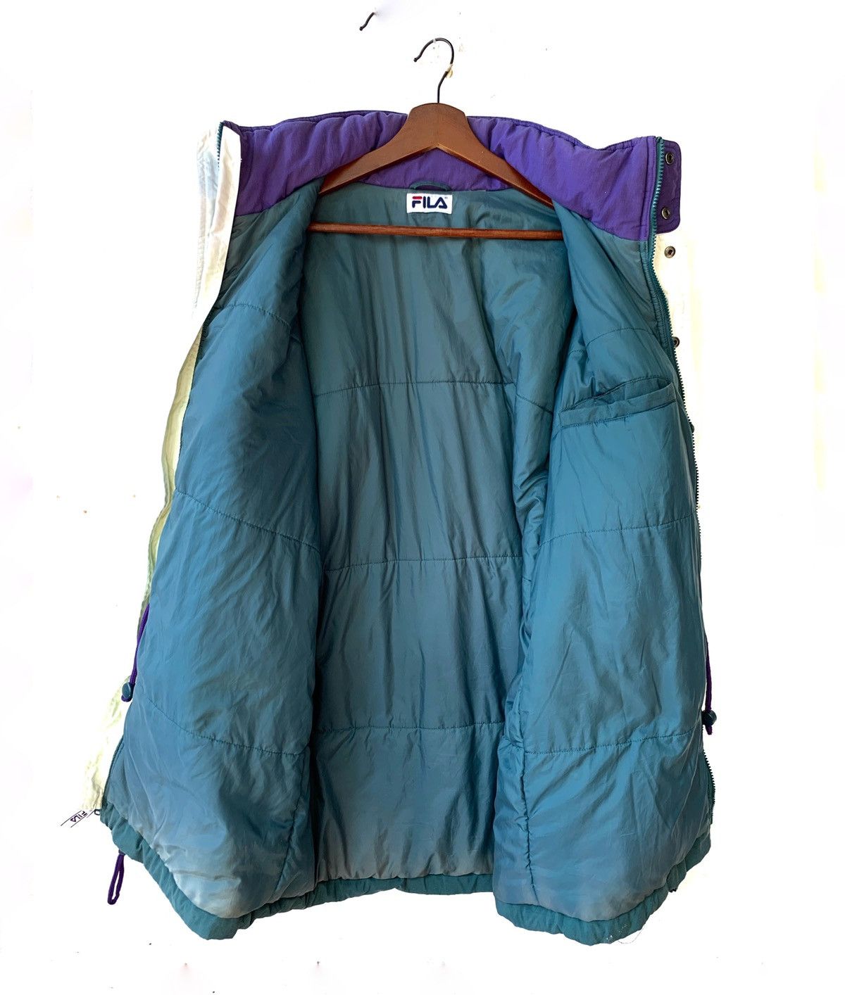 Fila Vintage Fila puffer Jacket. Size US XL / EU 56 / 4 - 3 Thumbnail