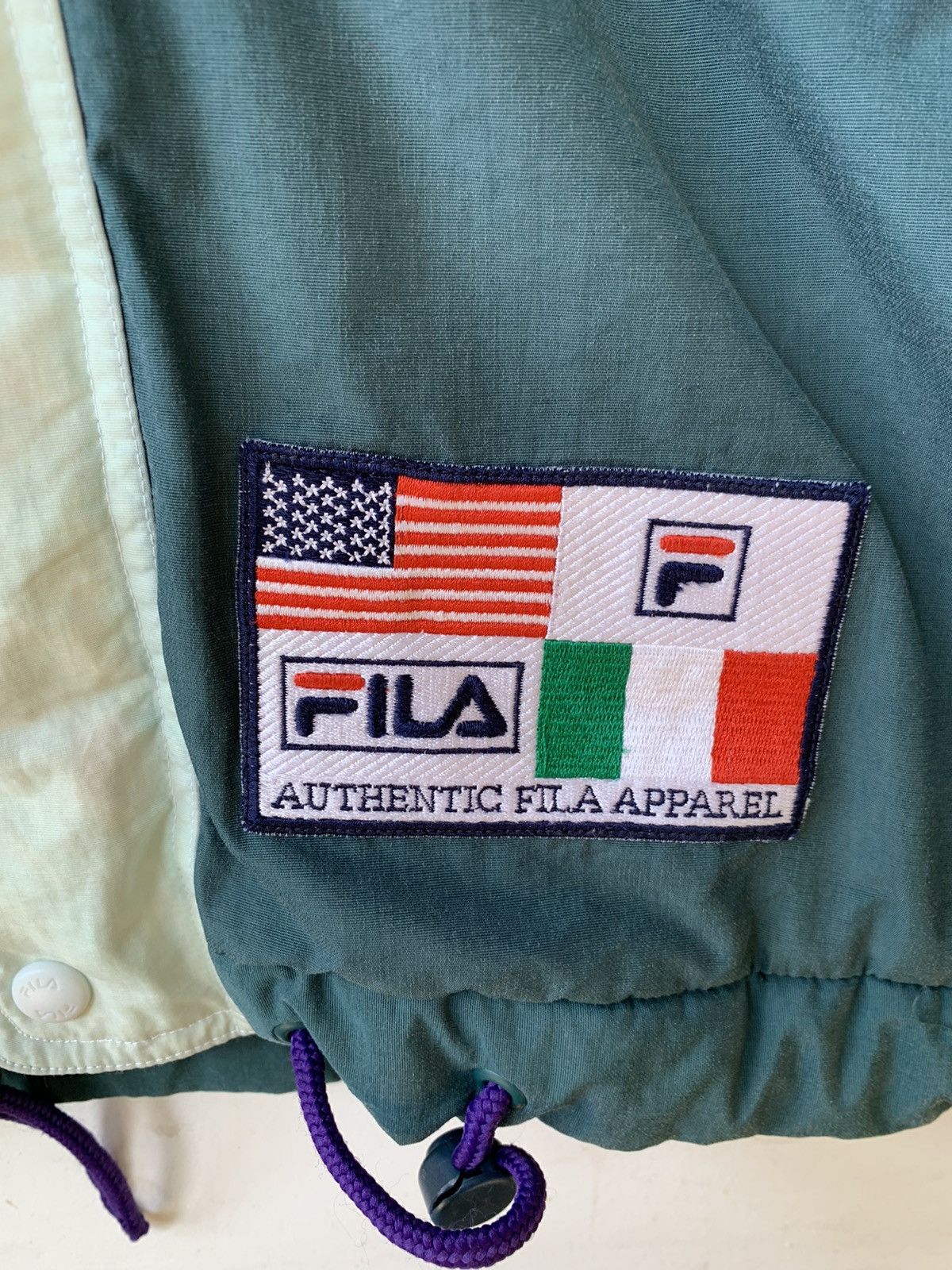 Fila Vintage Fila puffer Jacket. Size US XL / EU 56 / 4 - 5 Thumbnail