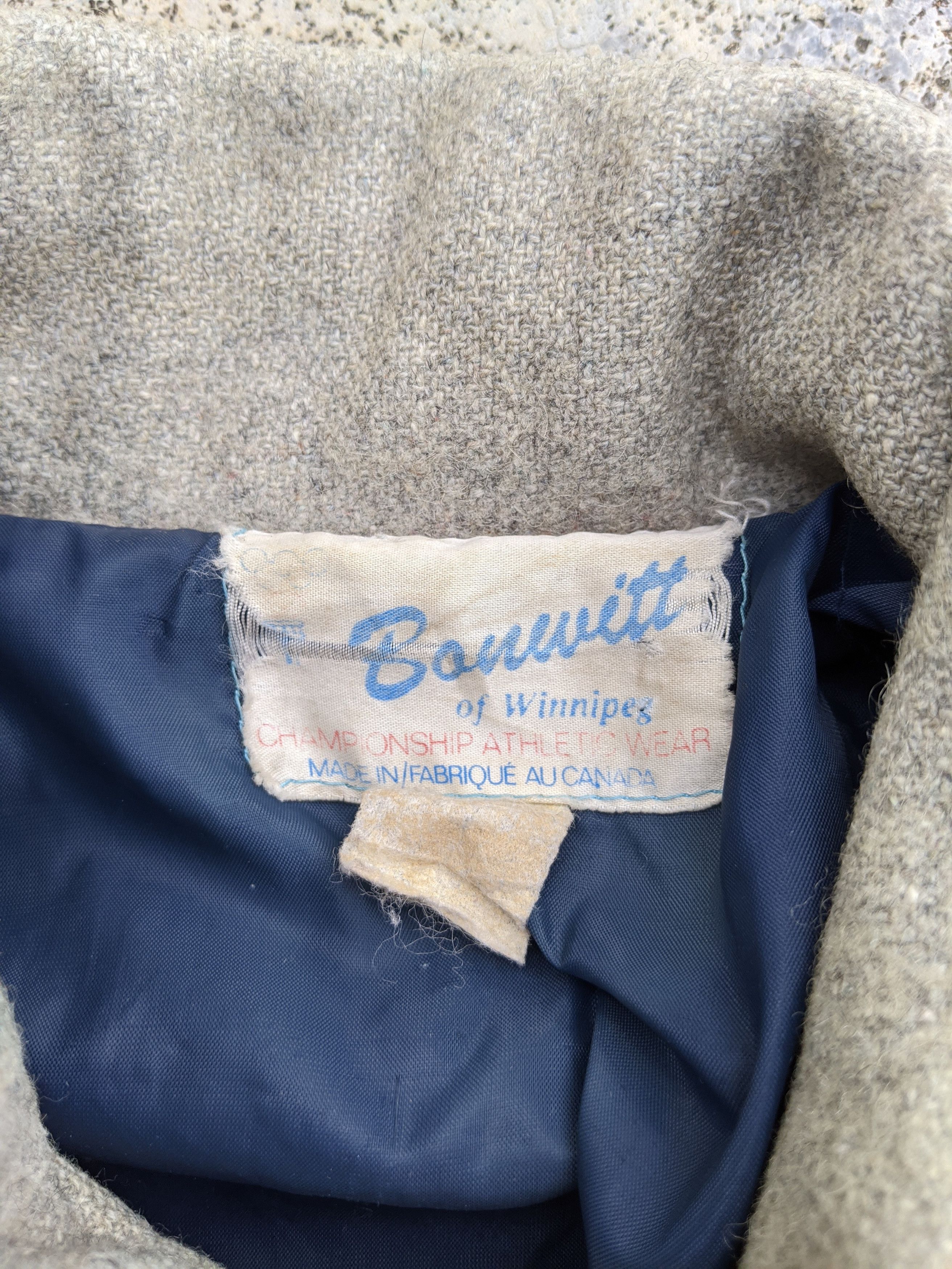 Vintage 1984 Lethbridge Community College Distress Varsity Jacket Size US M / EU 48-50 / 2 - 6 Thumbnail