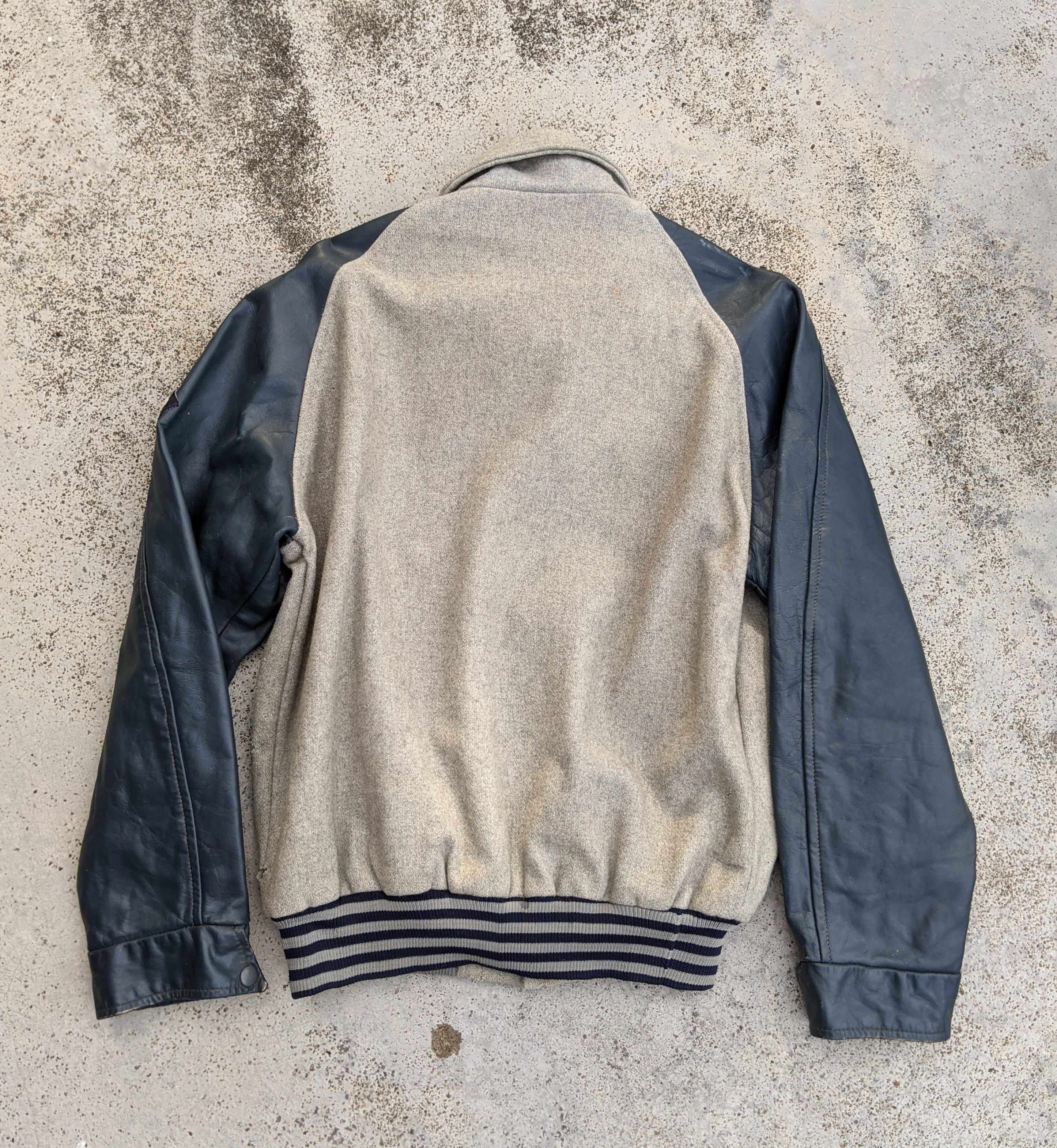 Vintage 1984 Lethbridge Community College Distress Varsity Jacket Size US M / EU 48-50 / 2 - 7 Thumbnail