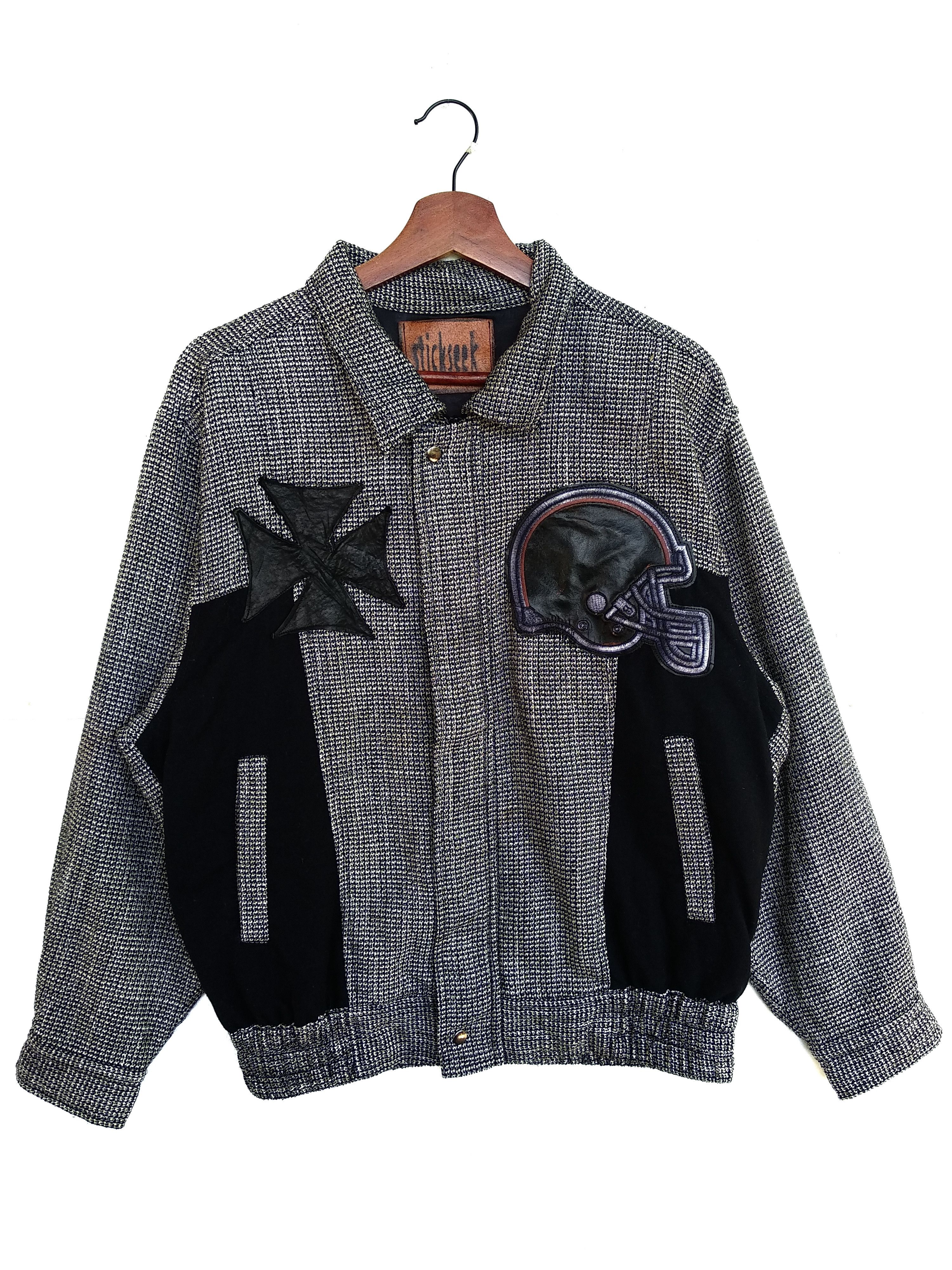Vintage RARE‼️Vintage Stickseek Custom Made Patchwork Jacket Size US M / EU 48-50 / 2 - 1 Thumbnail