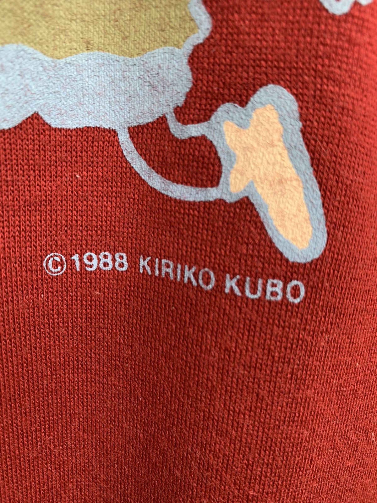 Japanese Brand × Vintage RARE!l✨1988 Kiriko kubo Manga Sweatshirt Size US M / EU 48-50 / 2 - 4 Thumbnail