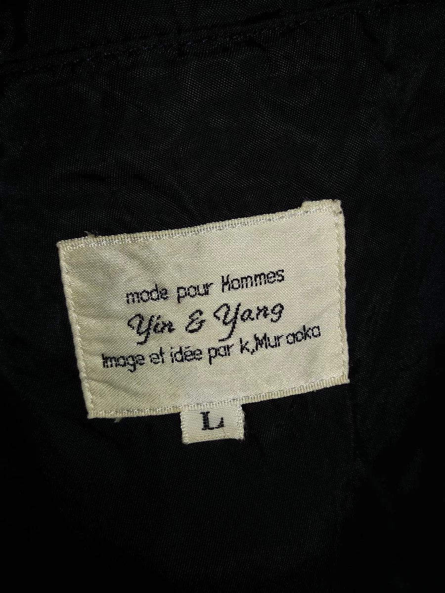 Other RARE💥 87-88 Collection Mode Pour Hommes Yin&Yang Jacket Size US L / EU 52-54 / 3 - 6 Thumbnail