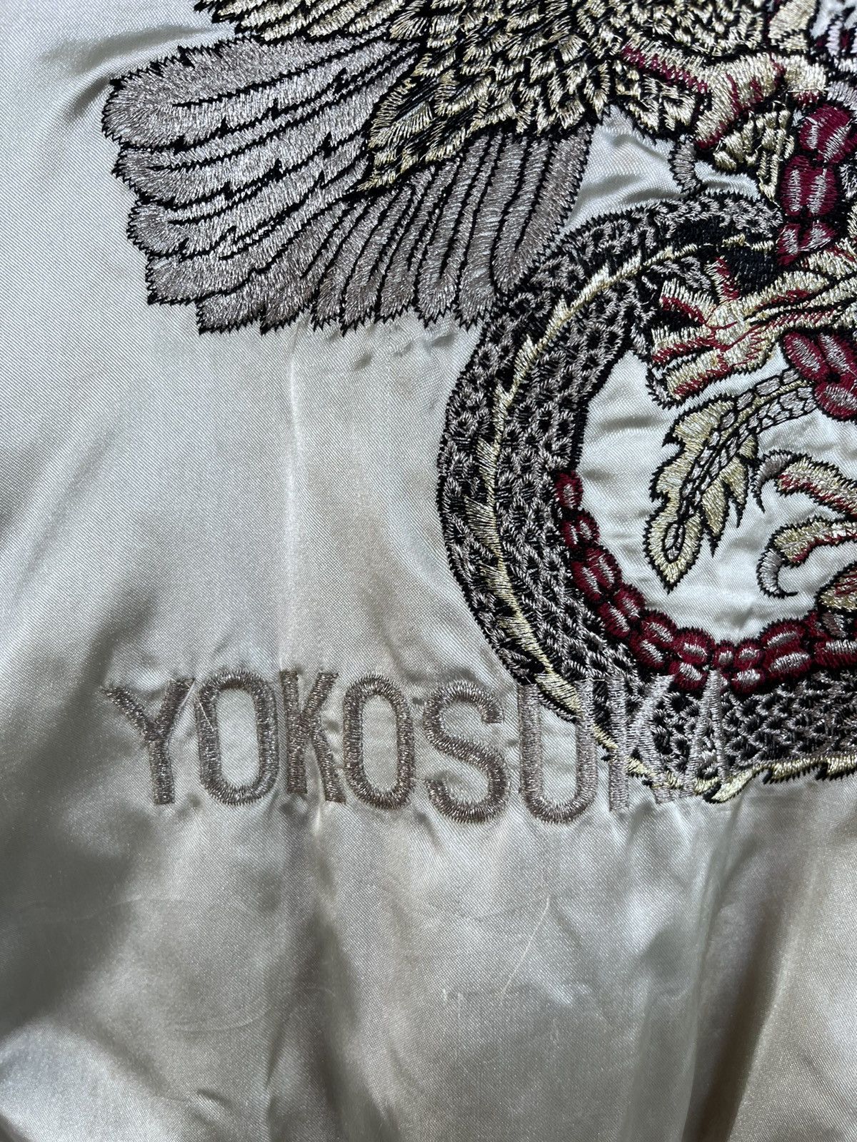 Japanese Brand Vintage Japanese Traditional Souvenir Sukajan Jacket Size US L / EU 52-54 / 3 - 10 Thumbnail