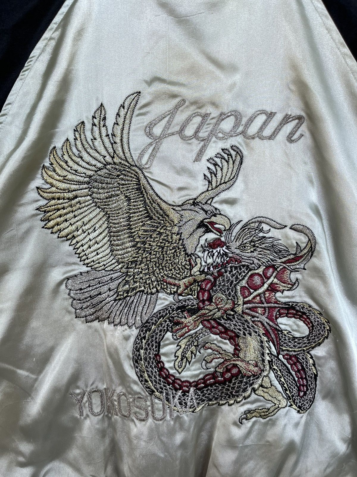 Japanese Brand Vintage Japanese Traditional Souvenir Sukajan Jacket Size US L / EU 52-54 / 3 - 8 Thumbnail
