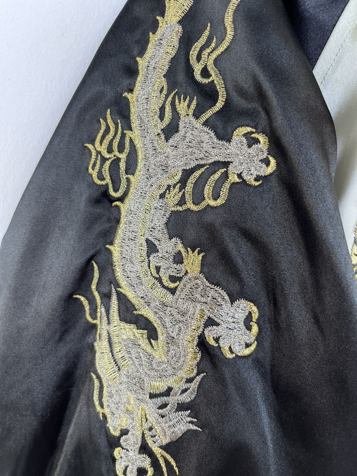 Japanese Brand Vintage Japanese Traditional Souvenir Sukajan Jacket Size US L / EU 52-54 / 3 - 7 Thumbnail