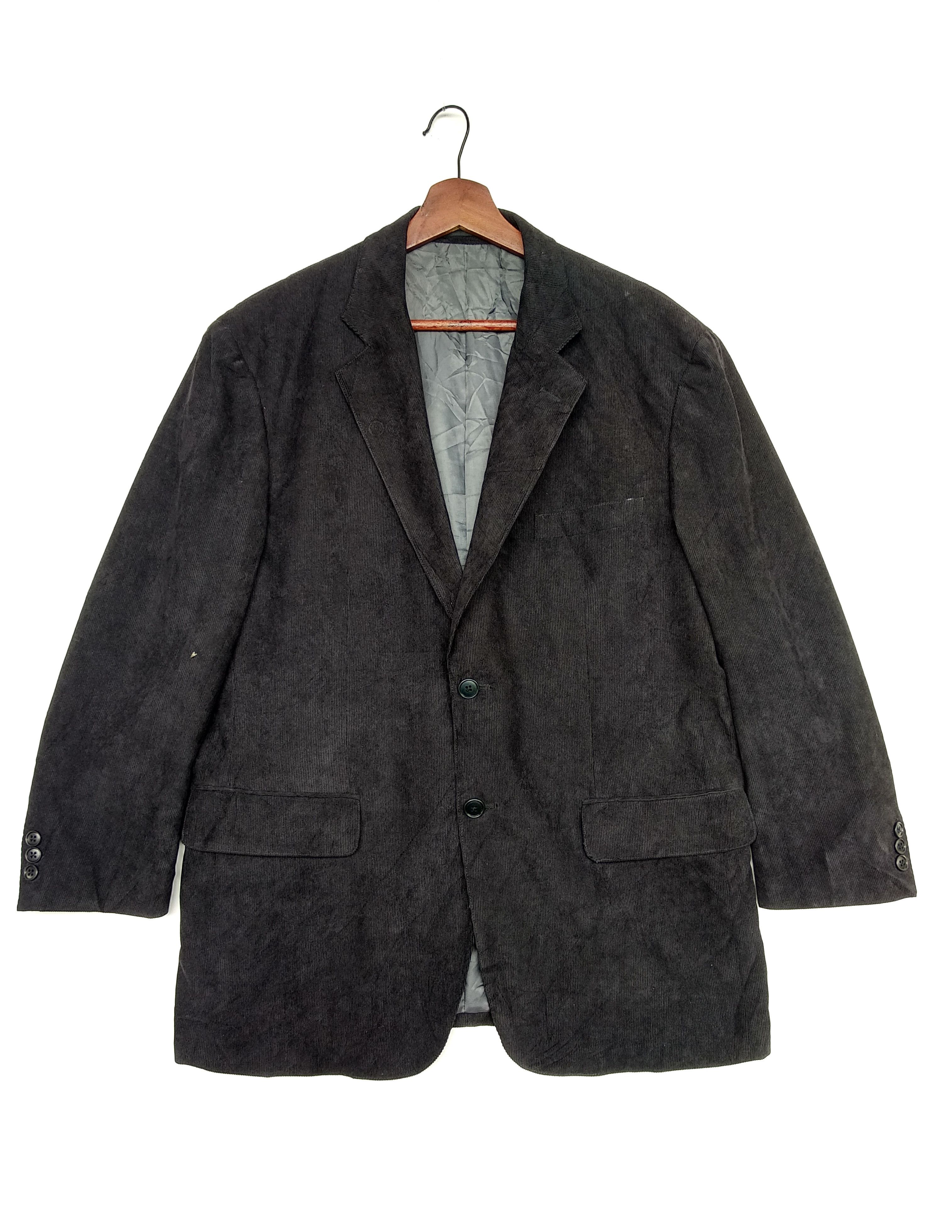 Designer × Kansai Yamamoto × Vintage Vintage Sissy By Kansai Yamamoto Black Blazers. Size 38R - 1 Thumbnail