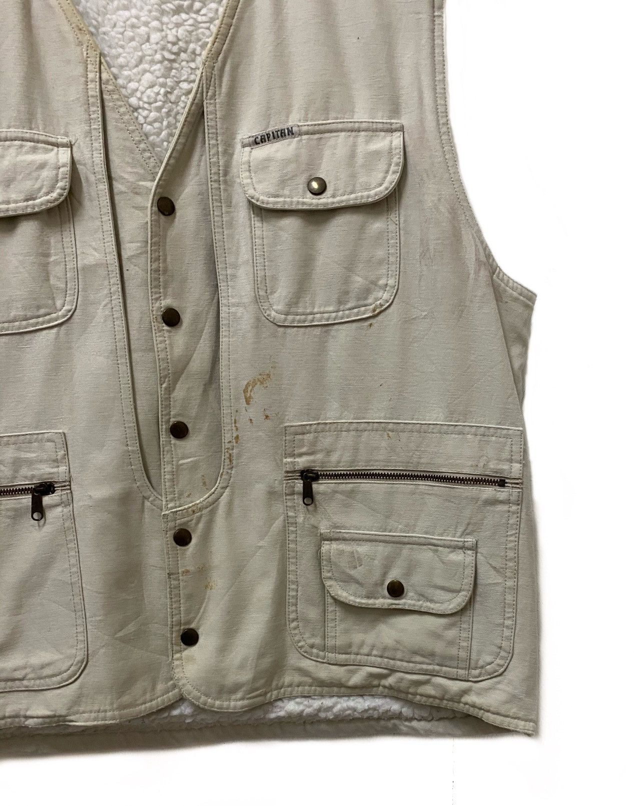 Japanese Brand × Kapital Tactical Utility Multi Pocket Capitan Vests Size US M / EU 48-50 / 2 - 4 Thumbnail