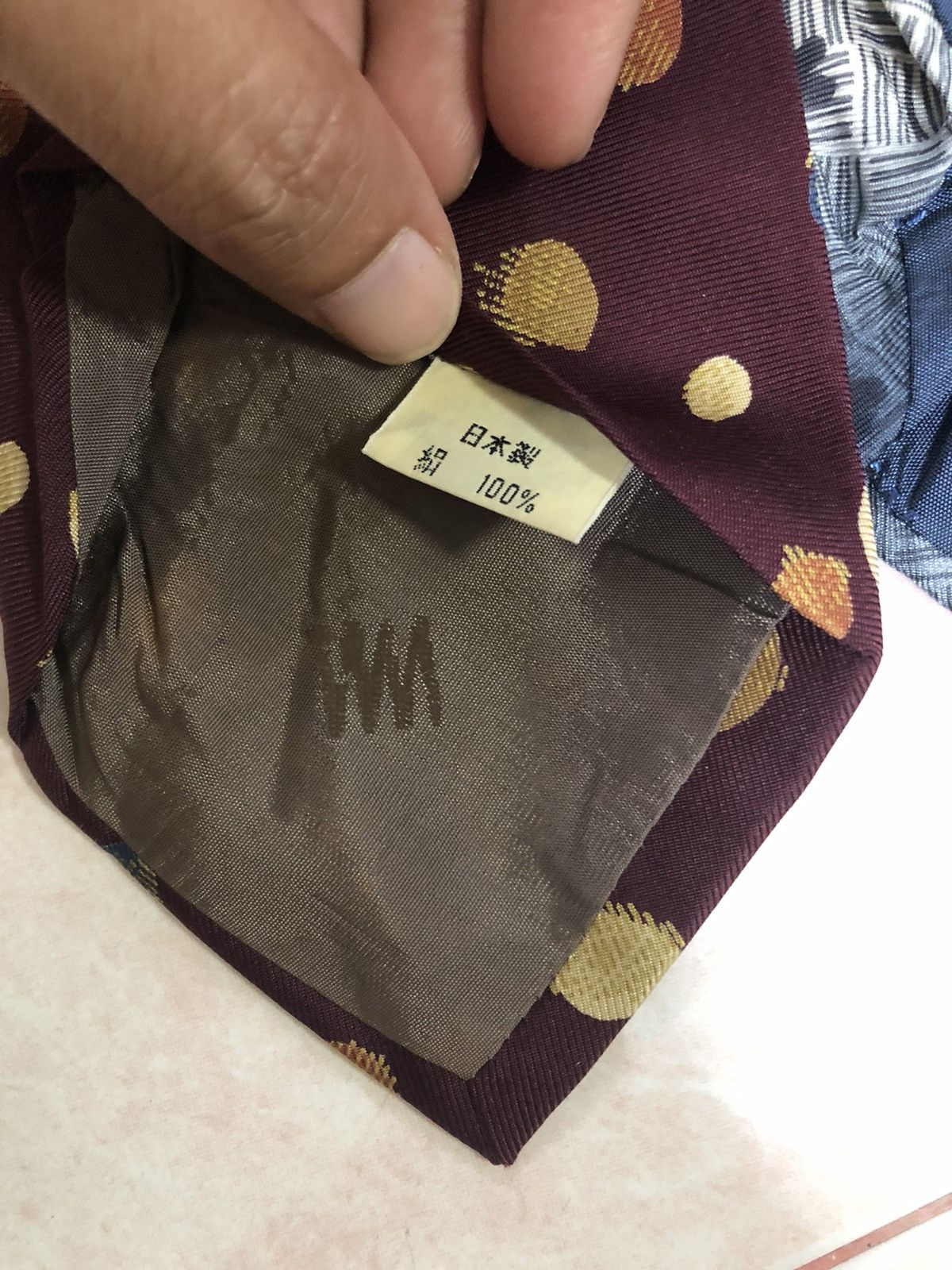 Burberry × Issey Miyake × MCM Combo 3pcs IS Burberrry MCM Necktie Silk Material Art Design Size ONE SIZE - 6 Thumbnail