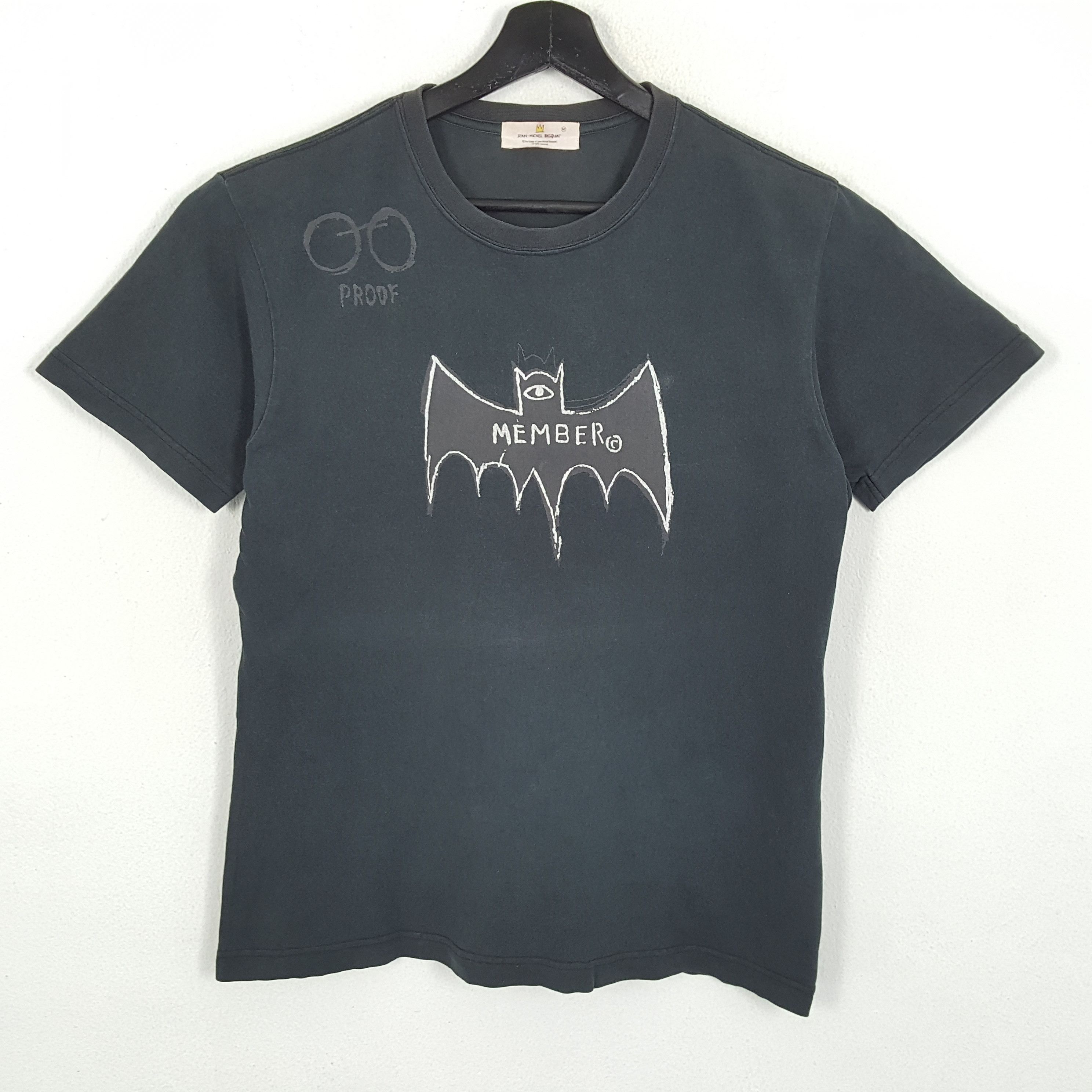 Japanese Brand × Jean-Michel Basquiat × Vintage MEMBER JEAN MICHEL BASQUIAT Japanese Brand Tshirt Size US M / EU 48-50 / 2 - 1 Thumbnail