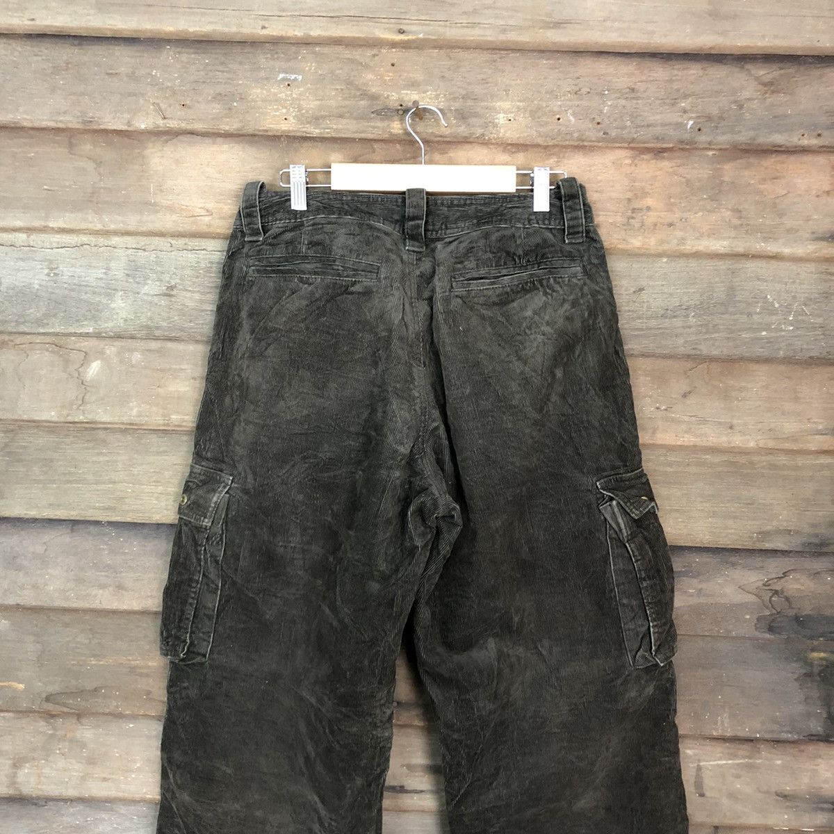 Hypebeast Sunny Claude Brown corduroy painter Cargo Pants #c1018DL Size US 28 / EU 44 - 11 Thumbnail