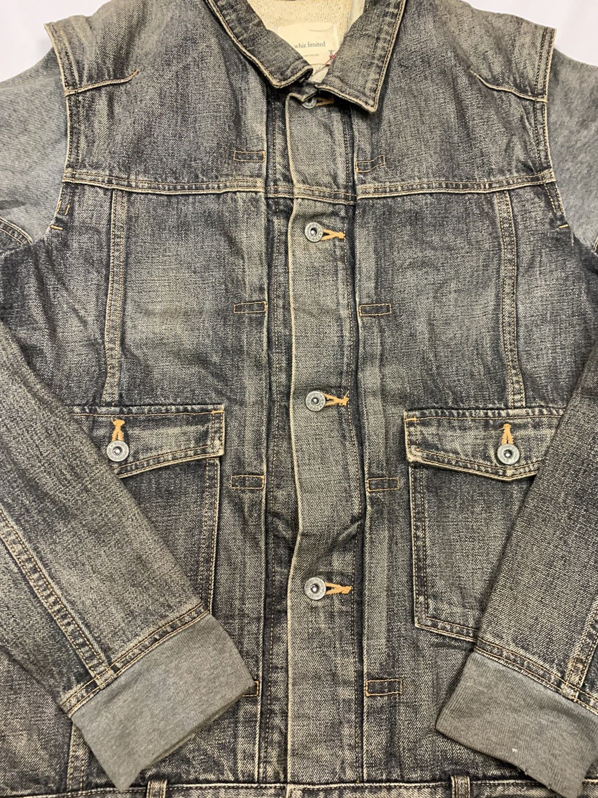 WHIZ LIMITED Whiz limited denim jacket Size US L / EU 52-54 / 3 - 6 Thumbnail