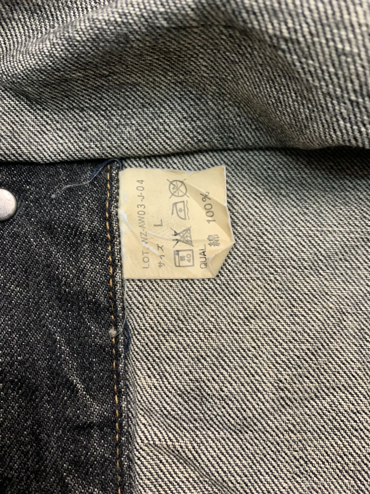 WHIZ LIMITED Whiz limited denim jacket Size US L / EU 52-54 / 3 - 7 Thumbnail