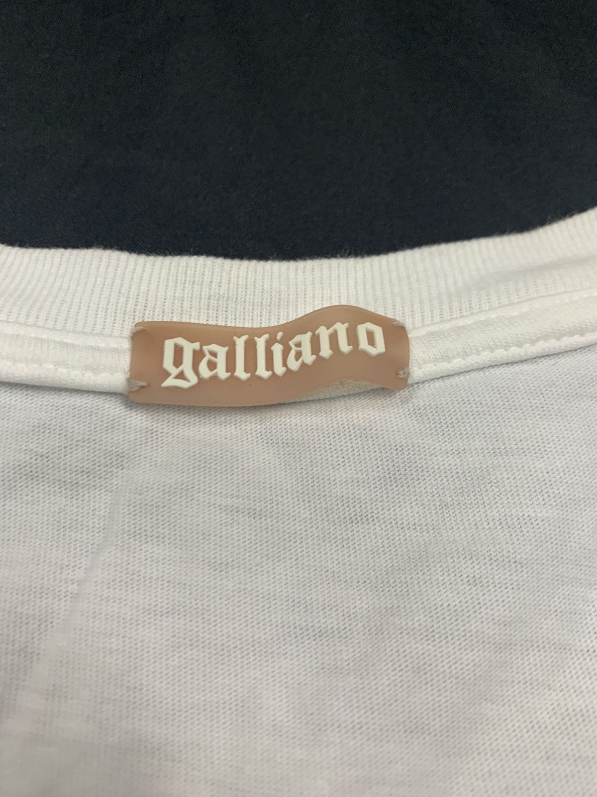 John Galliano John galliano spellout tee Size US L / EU 52-54 / 3 - 4 Thumbnail