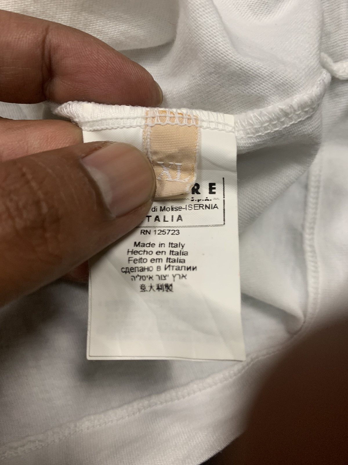 John Galliano John galliano spellout tee Size US L / EU 52-54 / 3 - 5 Thumbnail