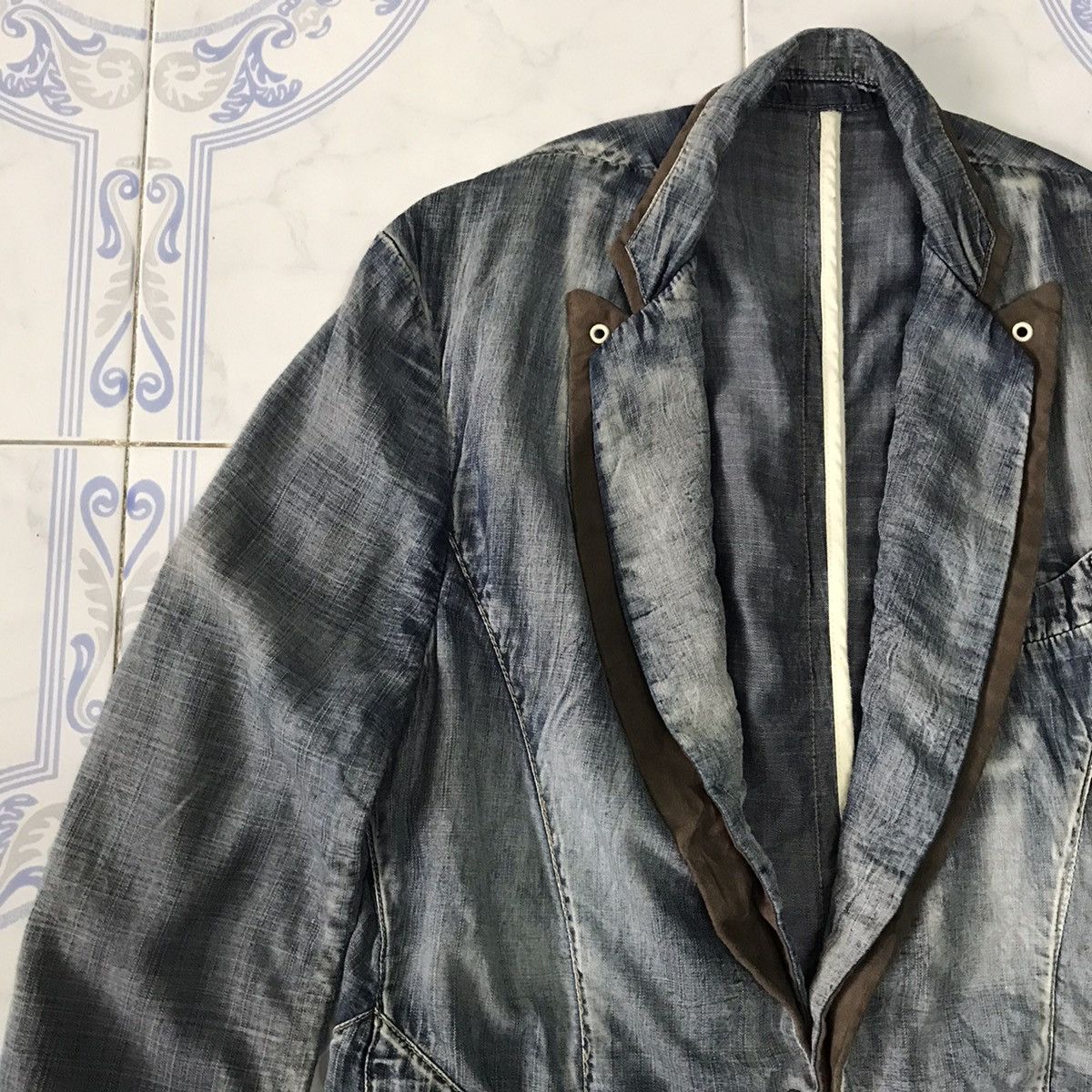 PPFM Vtg PPFM Double Layer Colar Style Jacket Size US L / EU 52-54 / 3 - 6 Thumbnail