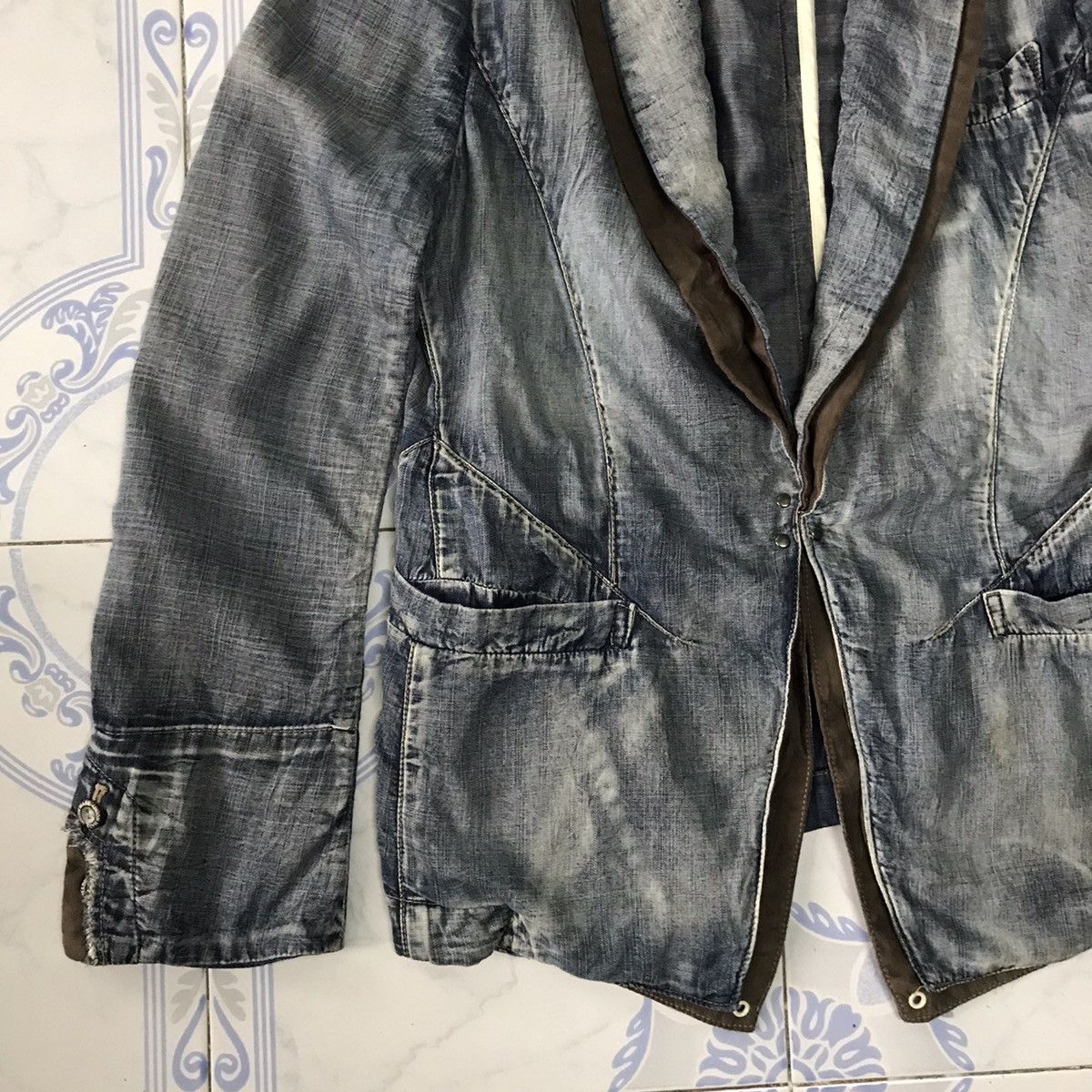 PPFM Vtg PPFM Double Layer Colar Style Jacket Size US L / EU 52-54 / 3 - 3 Thumbnail