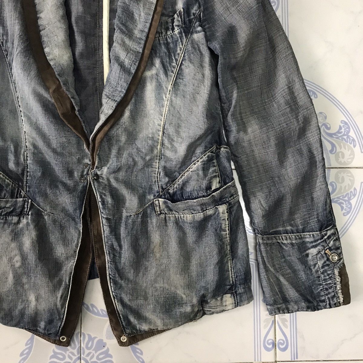 PPFM Vtg PPFM Double Layer Colar Style Jacket Size US L / EU 52-54 / 3 - 4 Thumbnail