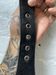 Chrome Hearts Chrome Hearts 1/1 SPIKED Guitar Strap Belt Silver Leather Size ONE SIZE - 22 Thumbnail