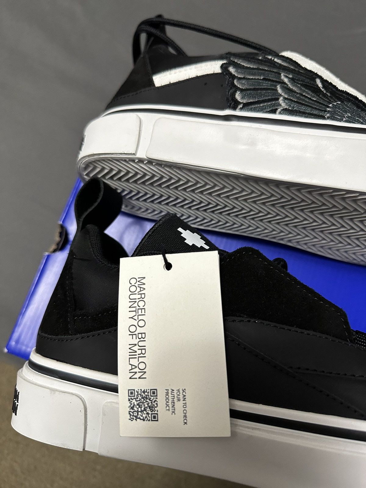 Marcelo Burlon MARCELO BURLON WINGS SNEAKERS Size US 8 / EU 41 - 4 Thumbnail
