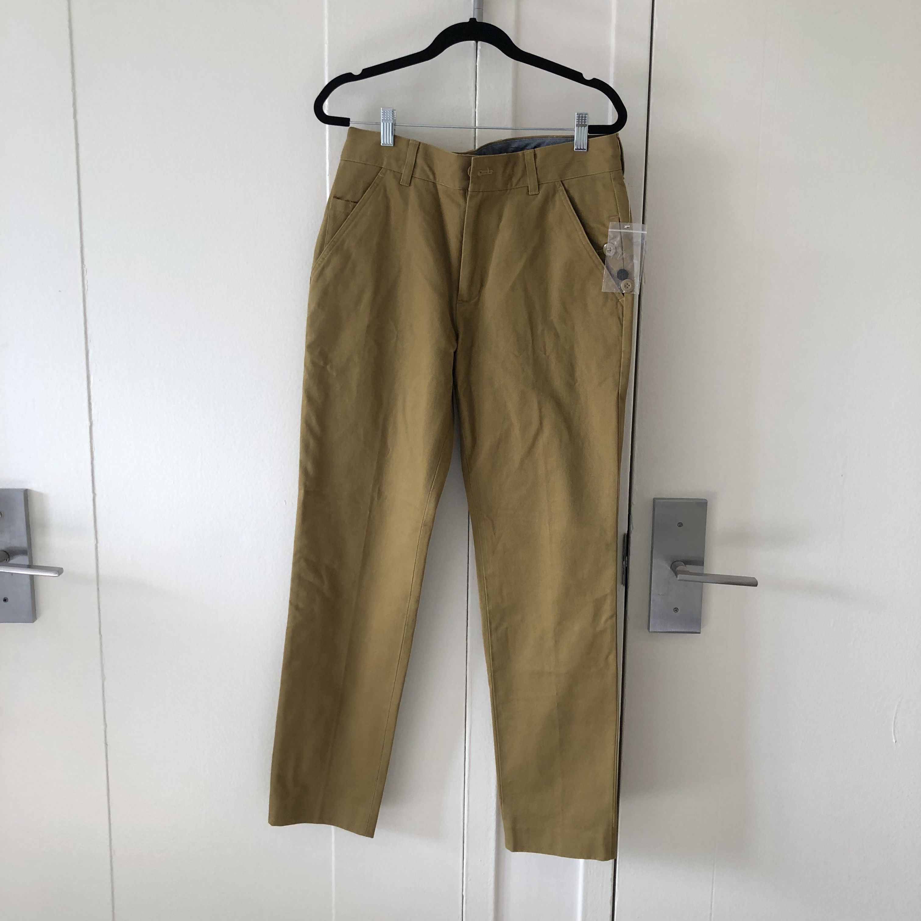 Image of Aime Leon Dore Trousers in Khaki, Men's (Size 30)