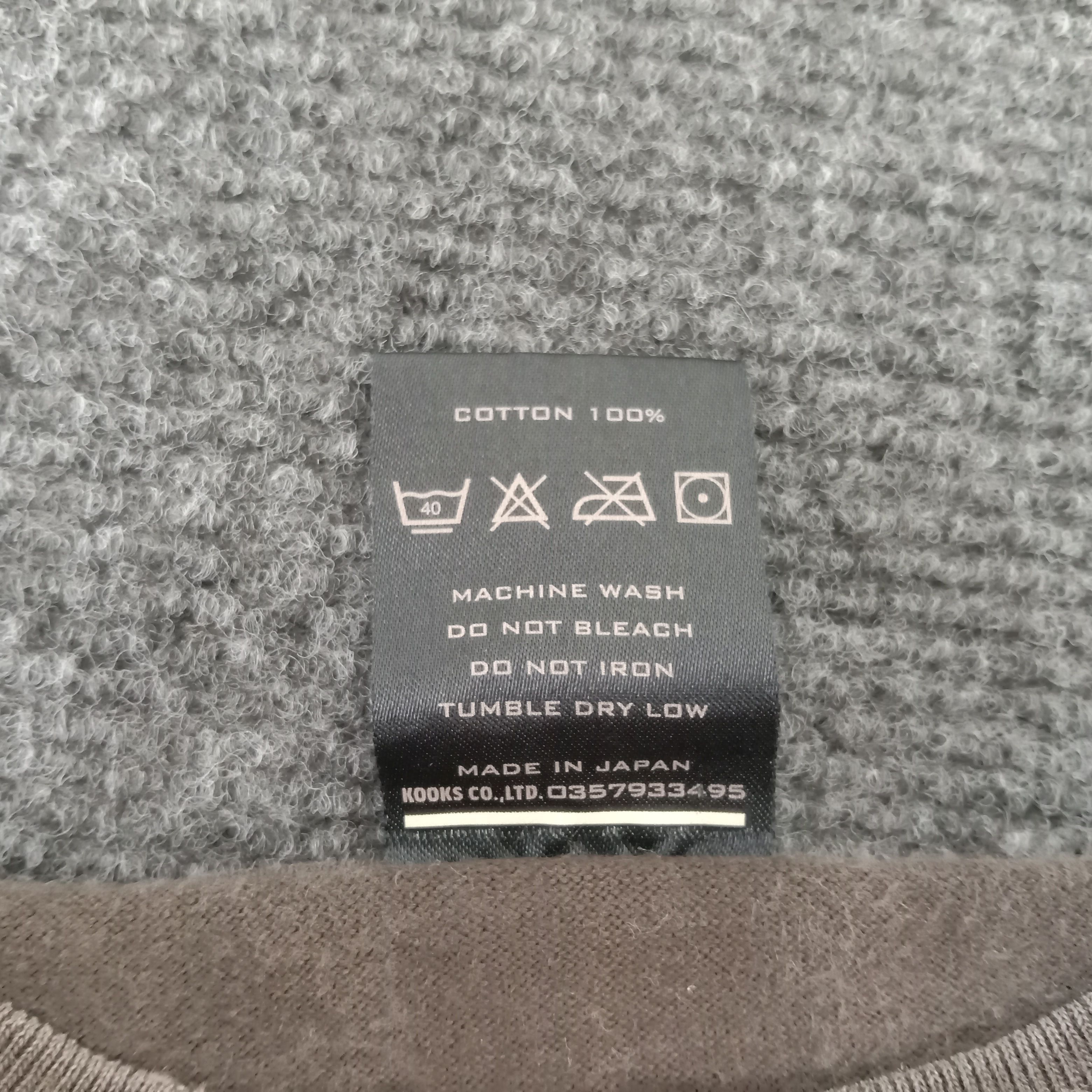 Japanese Brand Vintage Number Nine Jacket Style Design T-Shirt made Japan Size US L / EU 52-54 / 3 - 6 Thumbnail