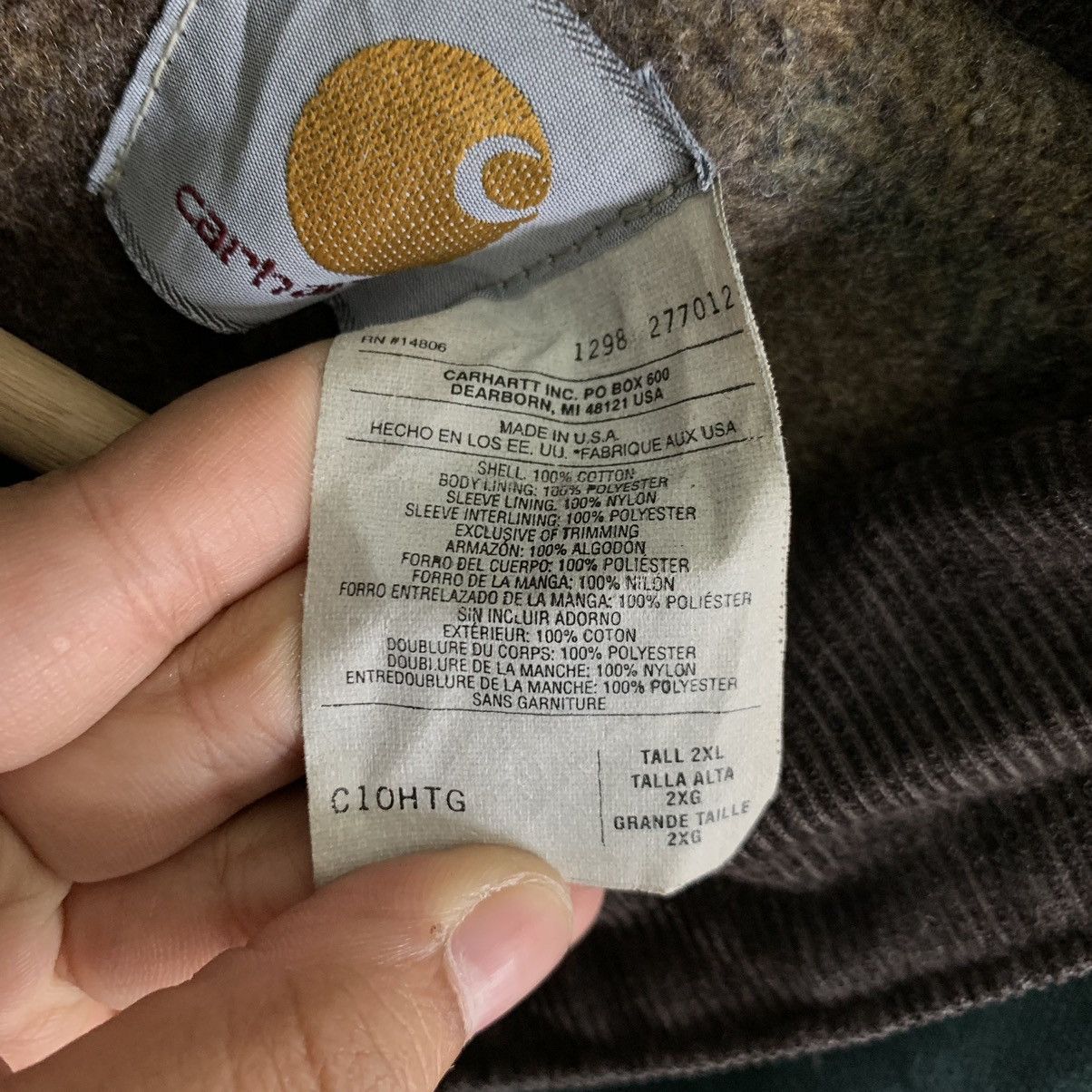 Carhartt Vintage Carhartt Jacket Size US XXL / EU 58 / 5 - 4 Thumbnail