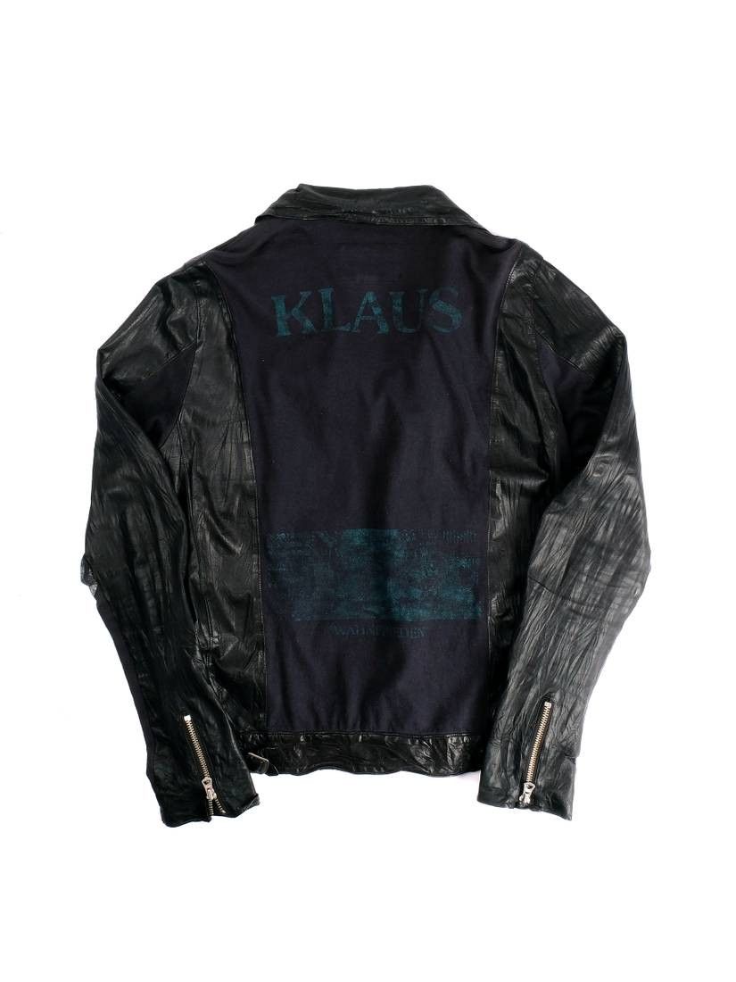 Undercover SS06 Runway Klaus Leather Rider Jacket | Grailed Undercover SS06 Runway Klaus Leather Rider Jacket | Grailed