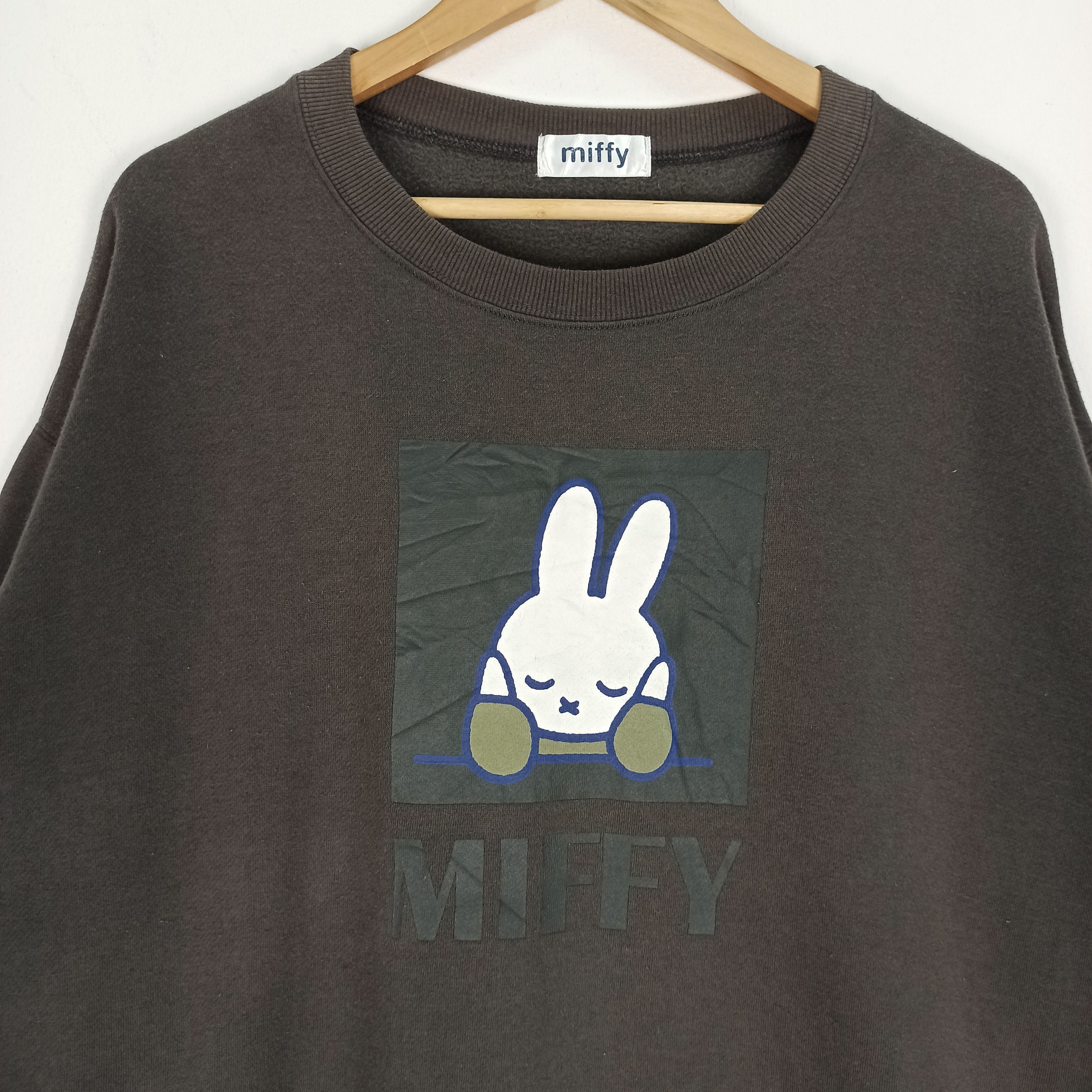 Cartoon Network 🔥STEALS🔥 Vintage Anime Miffy Big Logo Sweatshirt Size US XXL / EU 58 / 5 - 2 Thumbnail