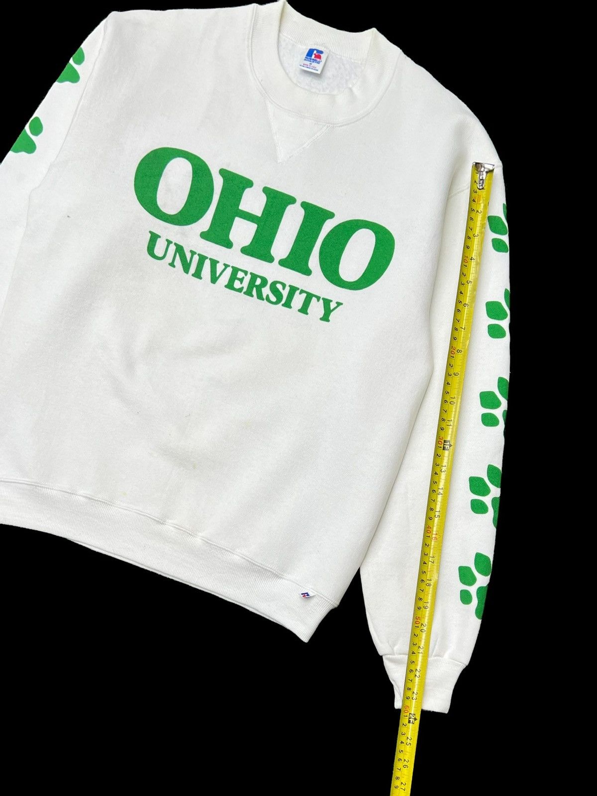 Russell Athletic × Vintage Vtg RUSSELL Ohio University Big Spellout Logo Crewneck Size US M / EU 48-50 / 2 - 15 Thumbnail
