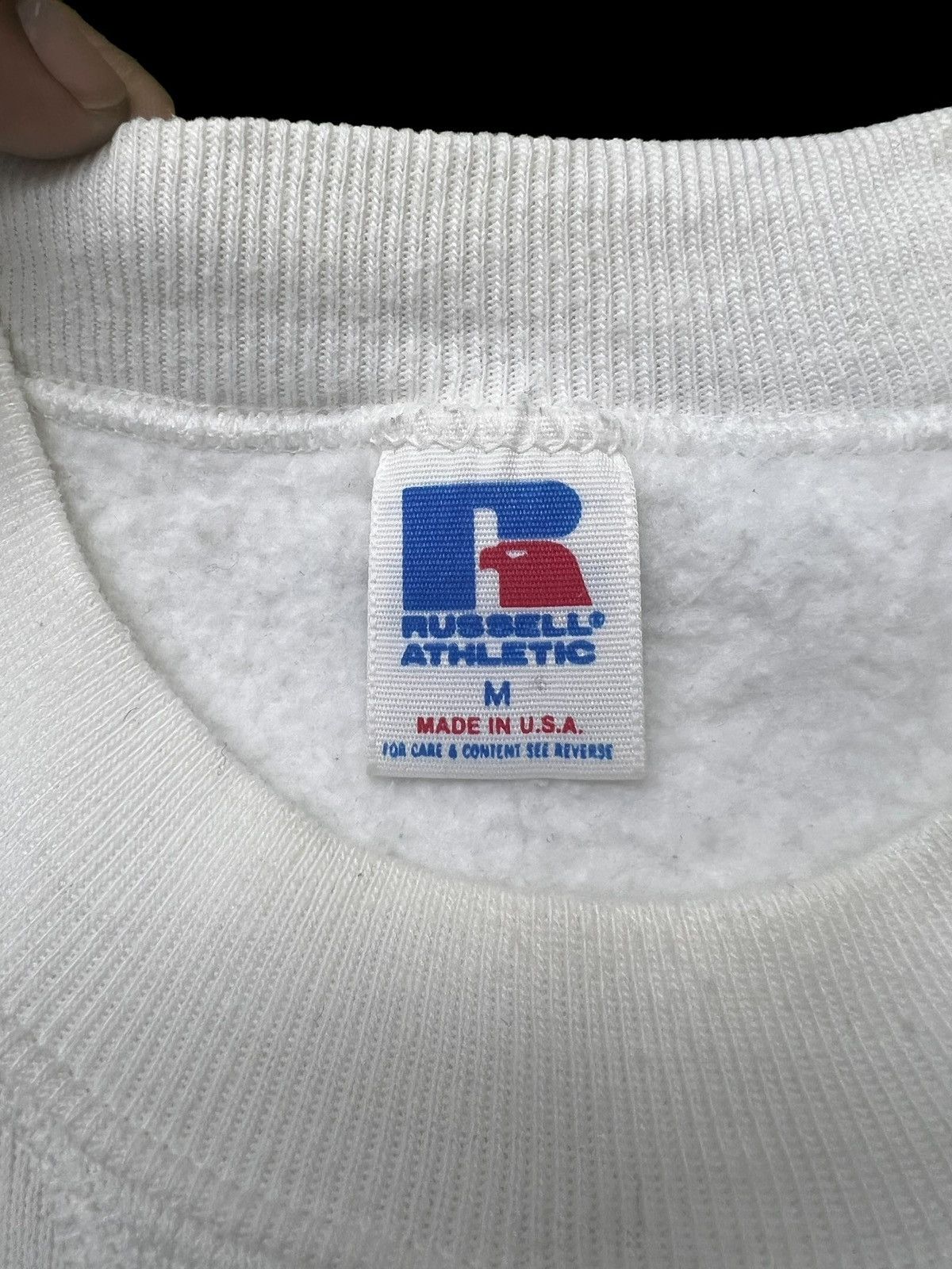 Russell Athletic × Vintage Vtg RUSSELL Ohio University Big Spellout Logo Crewneck Size US M / EU 48-50 / 2 - 12 Thumbnail