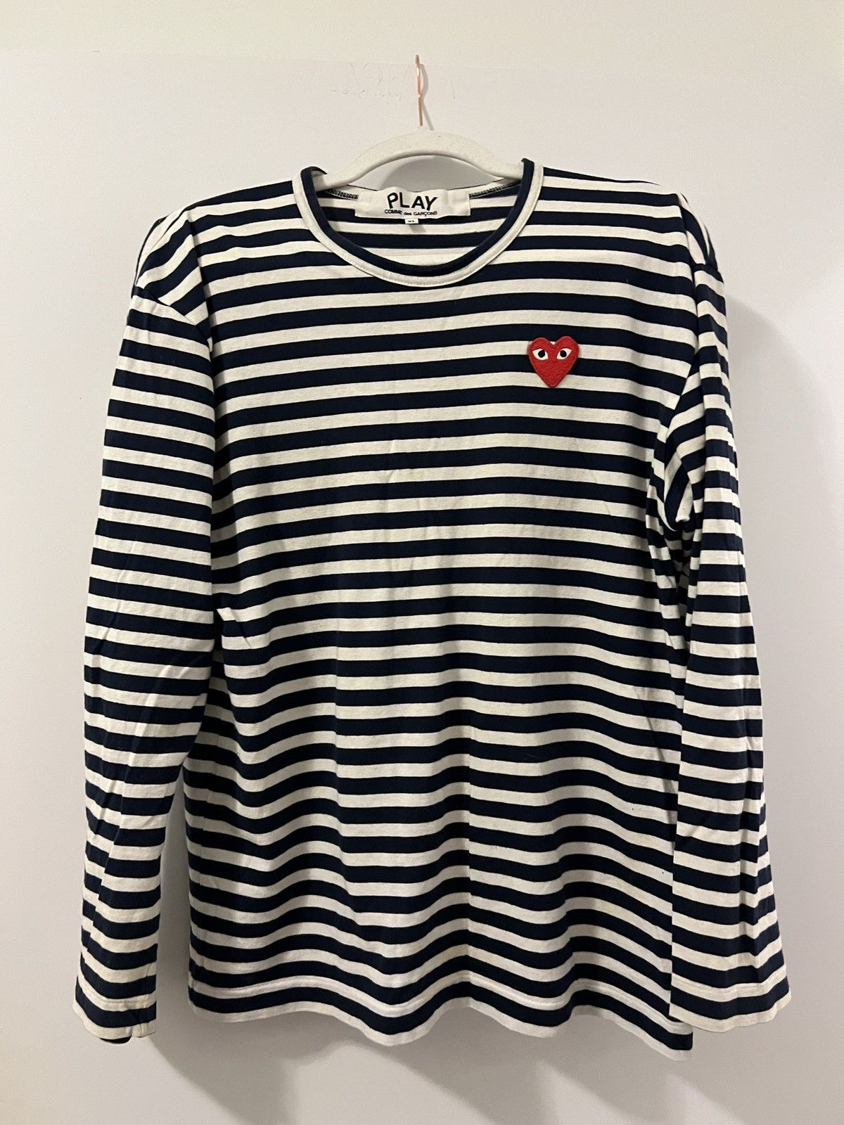 Comme Des Garcons Play × Comme des Garcons Authentic CDG Play long ...