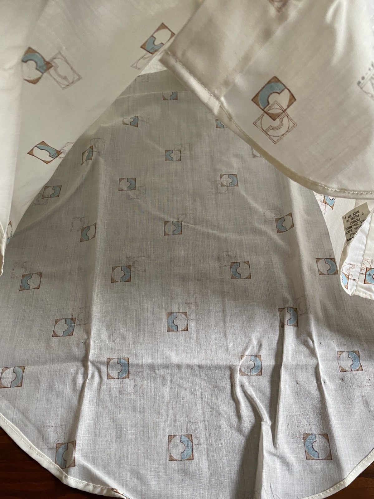 Arrow Vintage 70’s Arrow Textile Pattern Short Sleeve Button Up Size US S / EU 44-46 / 1 - 6 Thumbnail