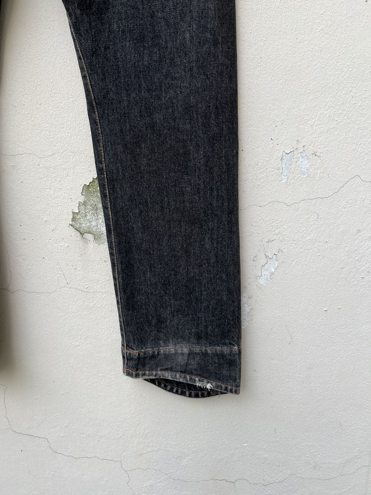 roarguns Vintage 90s Hiromu ROEN Japan Fade Denim Distressed Jeans Size US 30 / EU 46 - 17 Thumbnail