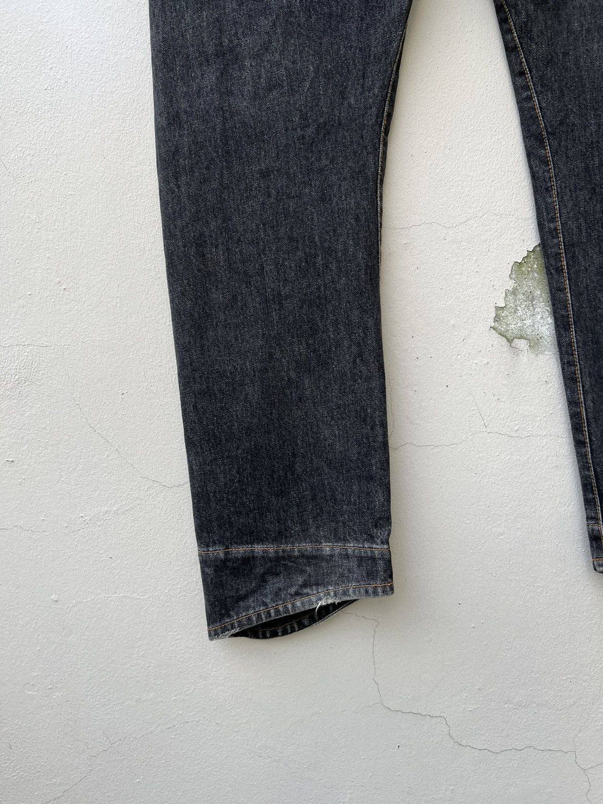 roarguns Vintage 90s Hiromu ROEN Japan Fade Denim Distressed Jeans Size US 30 / EU 46 - 14 Thumbnail