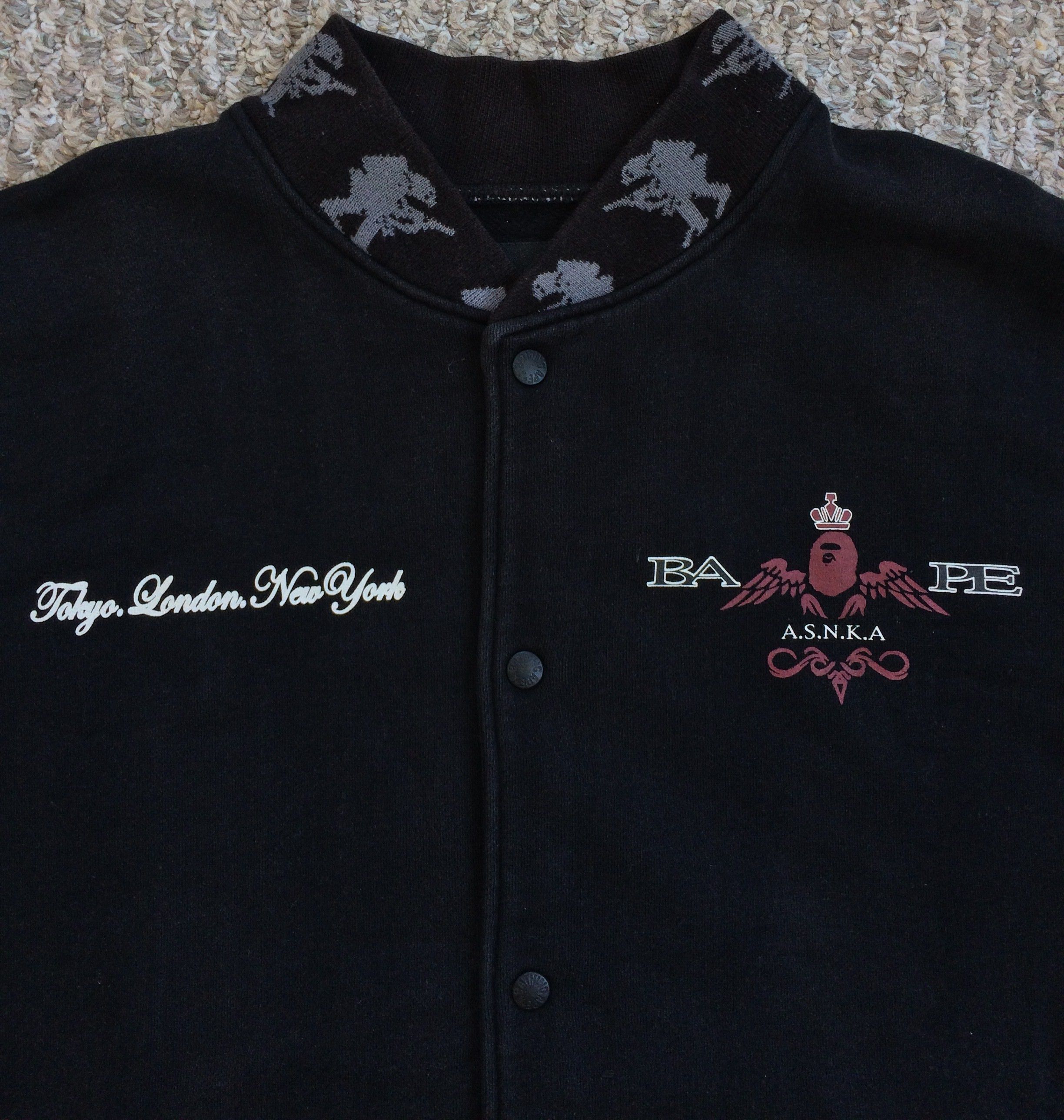 Bape F/W 2005 Bape x Stash Bomber Jacket Size US S / EU 44-46 / 1 - 4 Thumbnail
