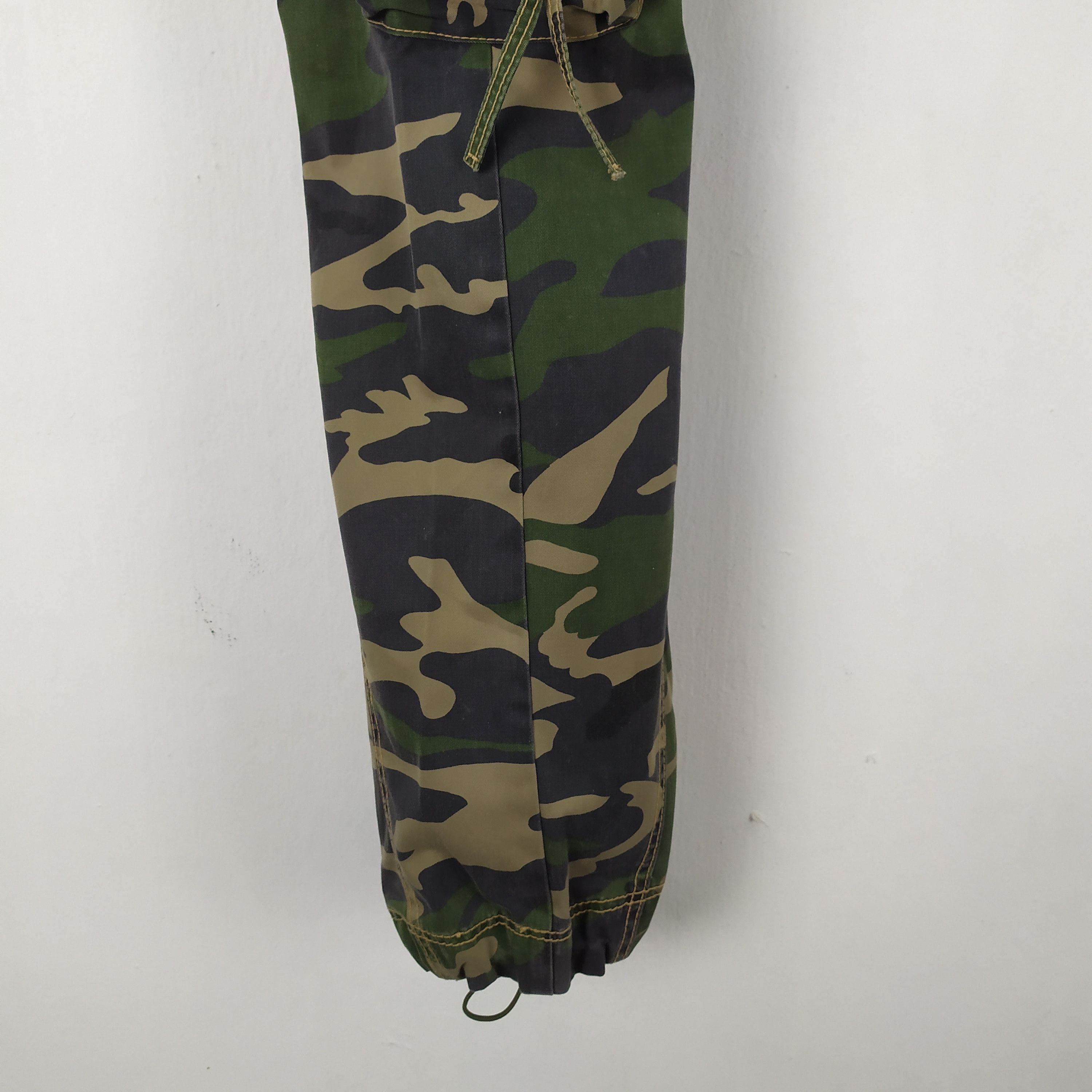 ADDICT ADDICTION CAMO LOWRISE CARGO PANTS MULTIPOCKET BAPE STYLE Size US 29 - 19 Thumbnail