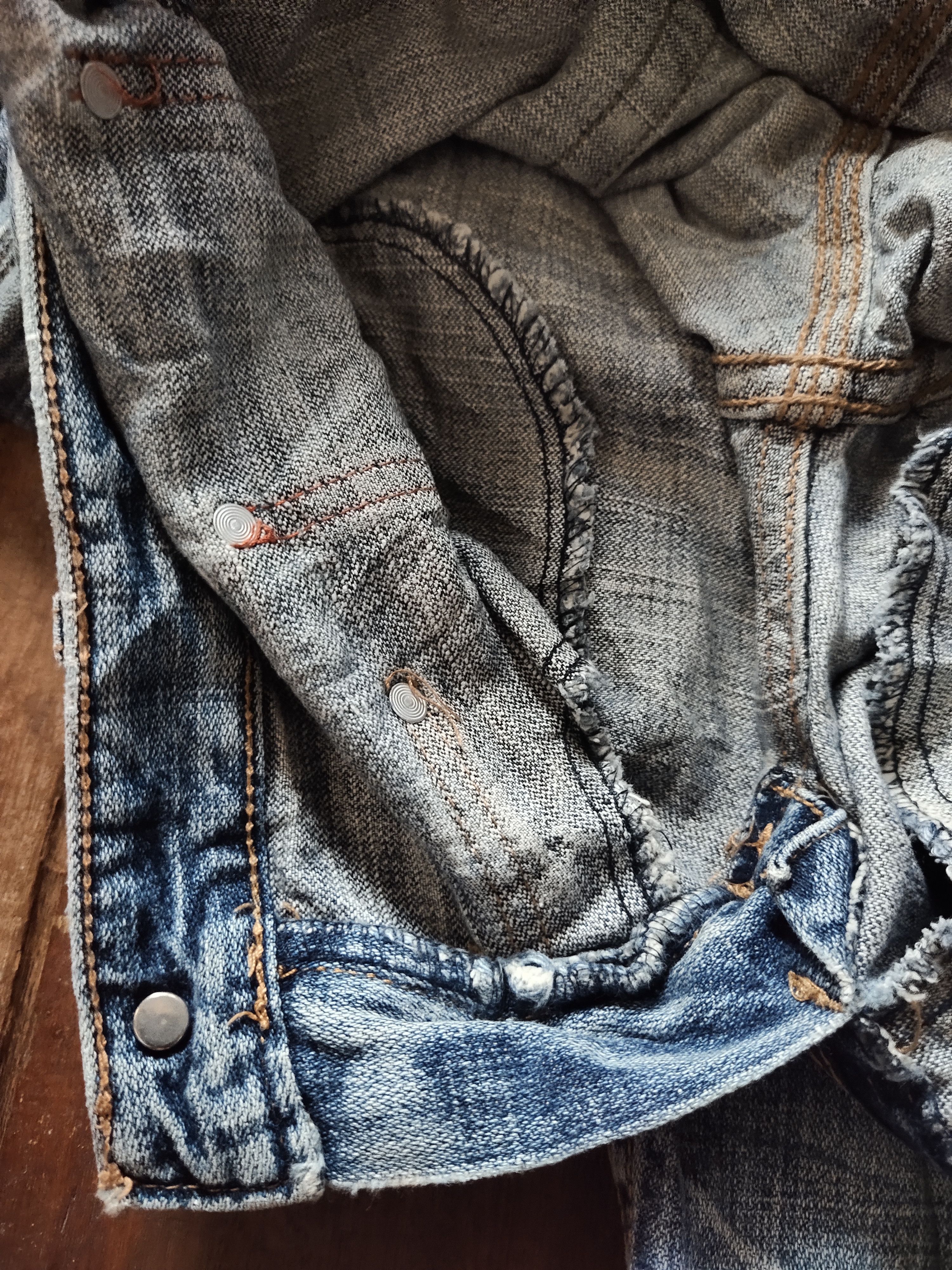 Japanese Brand × Jean Rare M2368 jeans japanese brand distressed denim Size 31" - 10 Thumbnail