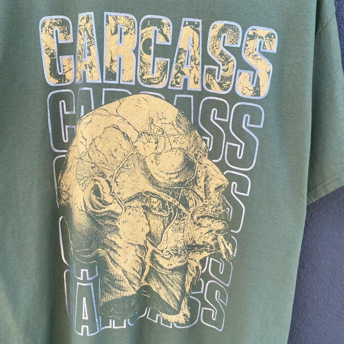 💥SICK💥Carcass English Extreme Metal Band ERD GRUNGE TEE