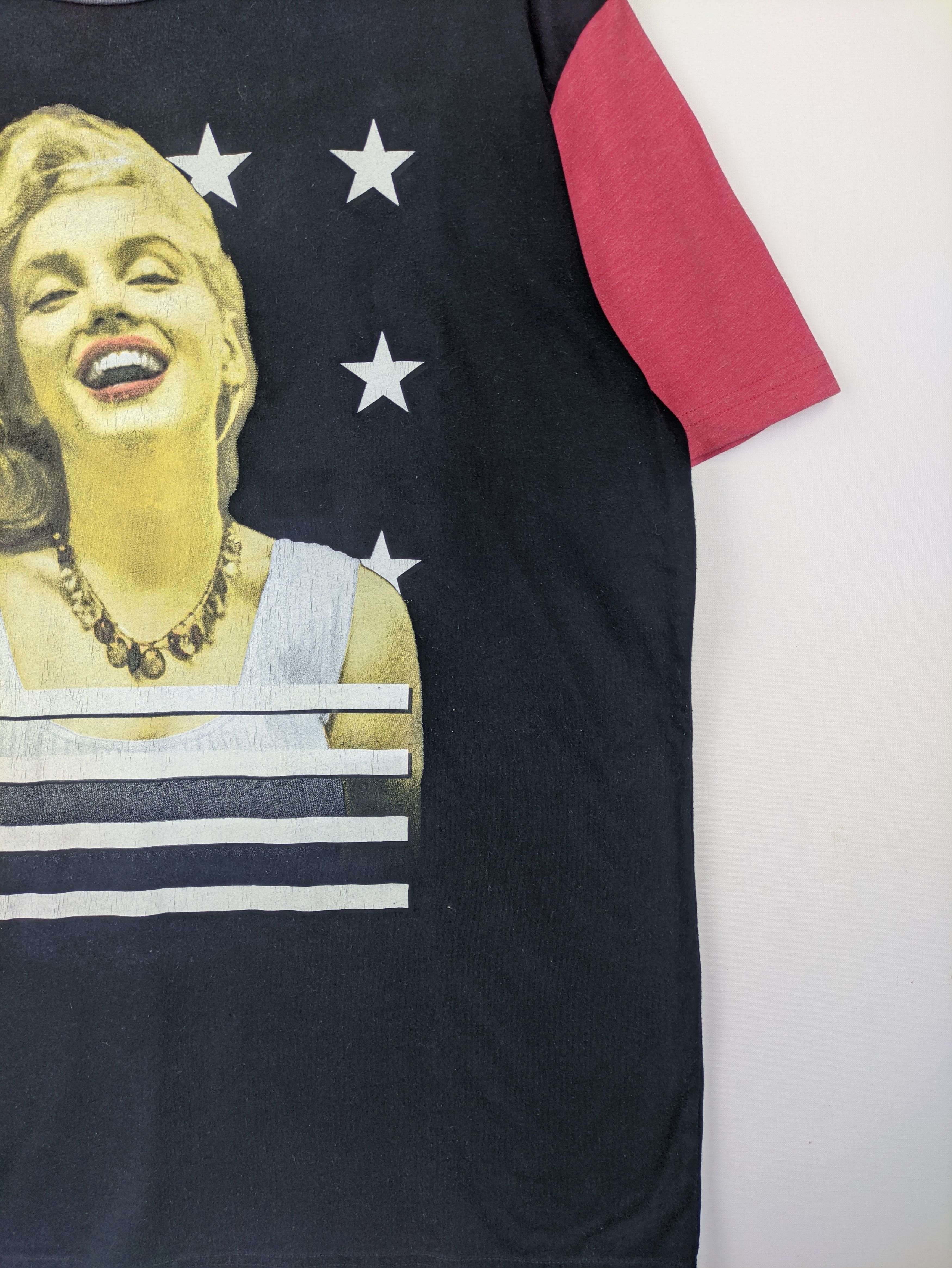 Band Tees Steals🔥Marilyn Monroe T Shirt Big Printed Tee Size US XL / EU 56 / 4 - 4 Thumbnail