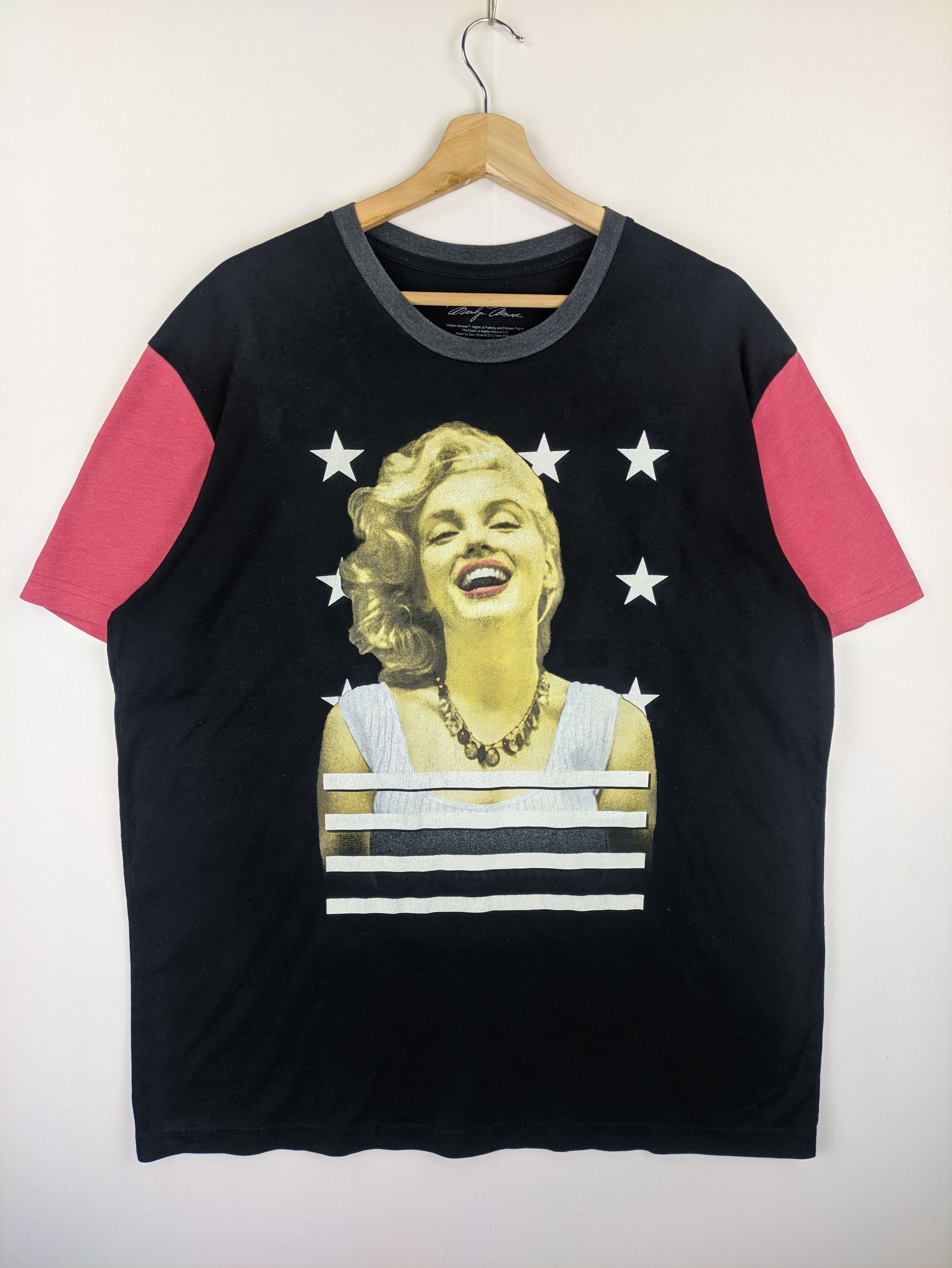 Band Tees Steals🔥Marilyn Monroe T Shirt Big Printed Tee Size US XL / EU 56 / 4 - 1 Thumbnail